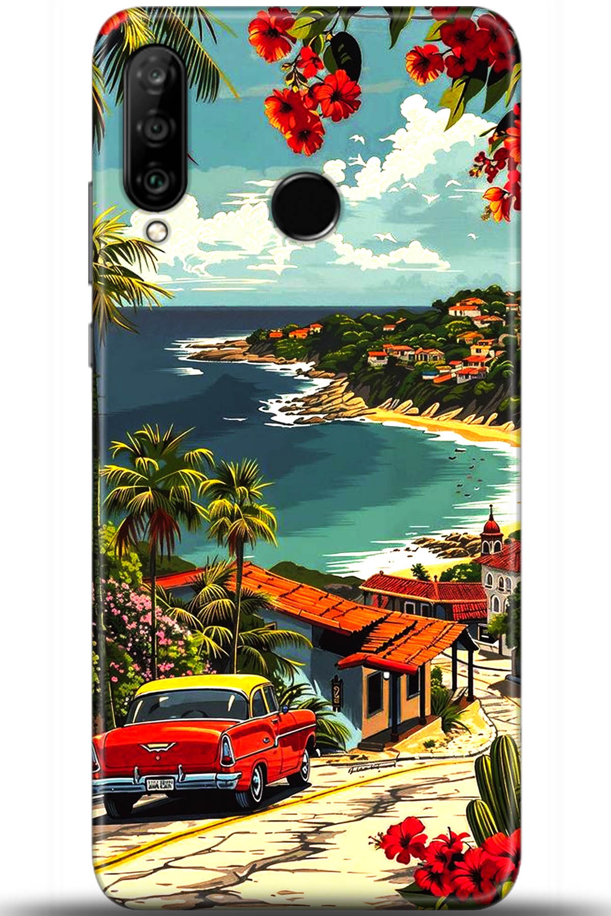 Huawei P30 Lite Uyumlu Kılıf HD Baskılı Kılıf - Followed Institution 5560