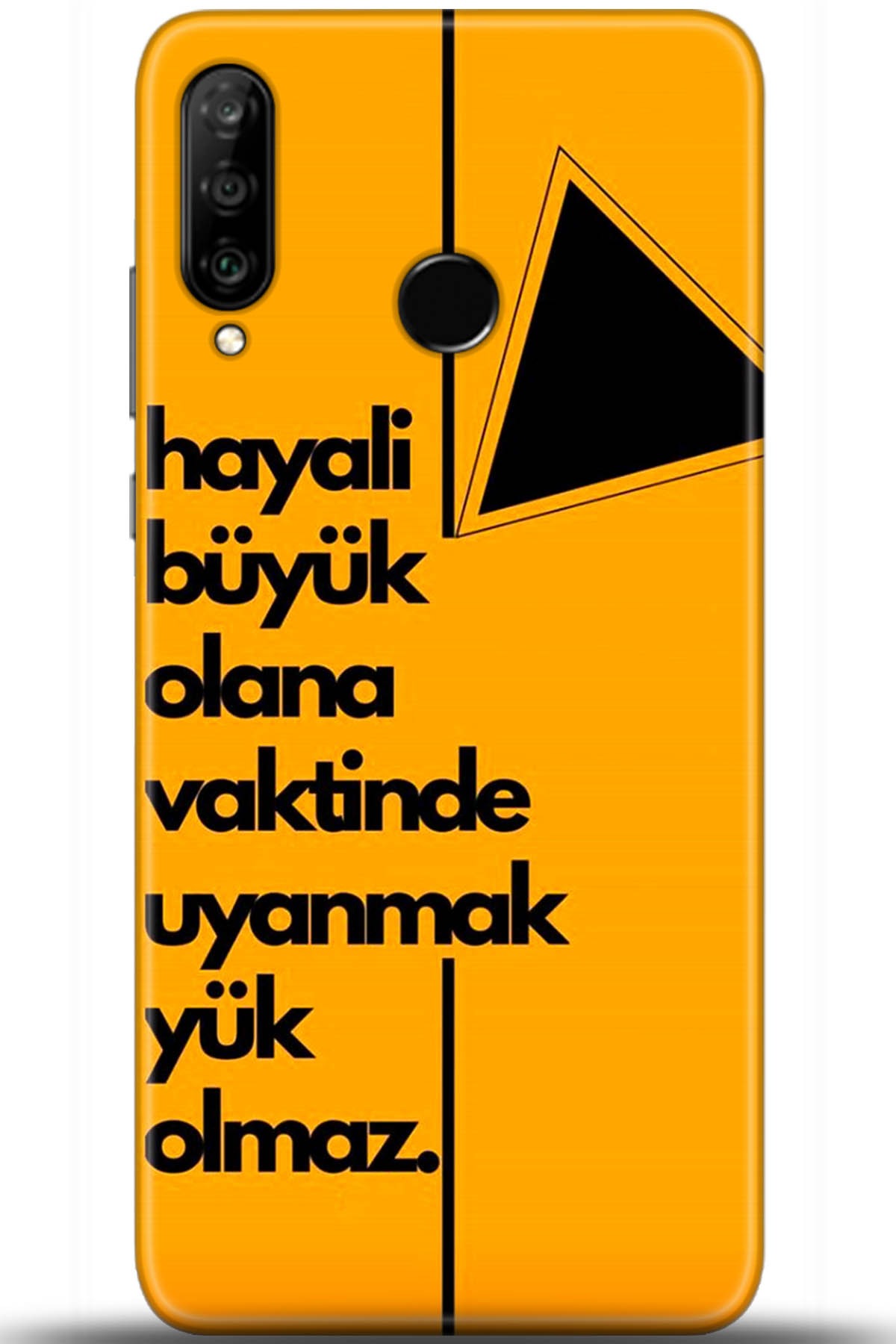Huawei P30 Lite Uyumlu Kılıf HD Baskılı Kılıf - Followed Institution 5589