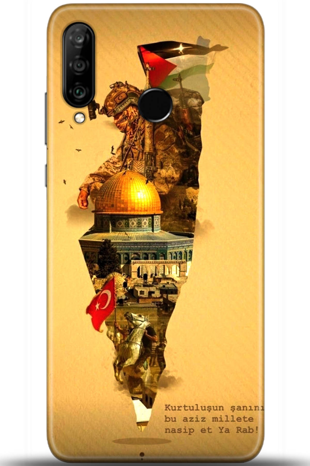 Huawei P30 Lite Uyumlu Kılıf HD Baskılı Kılıf - Followed Institution 5611