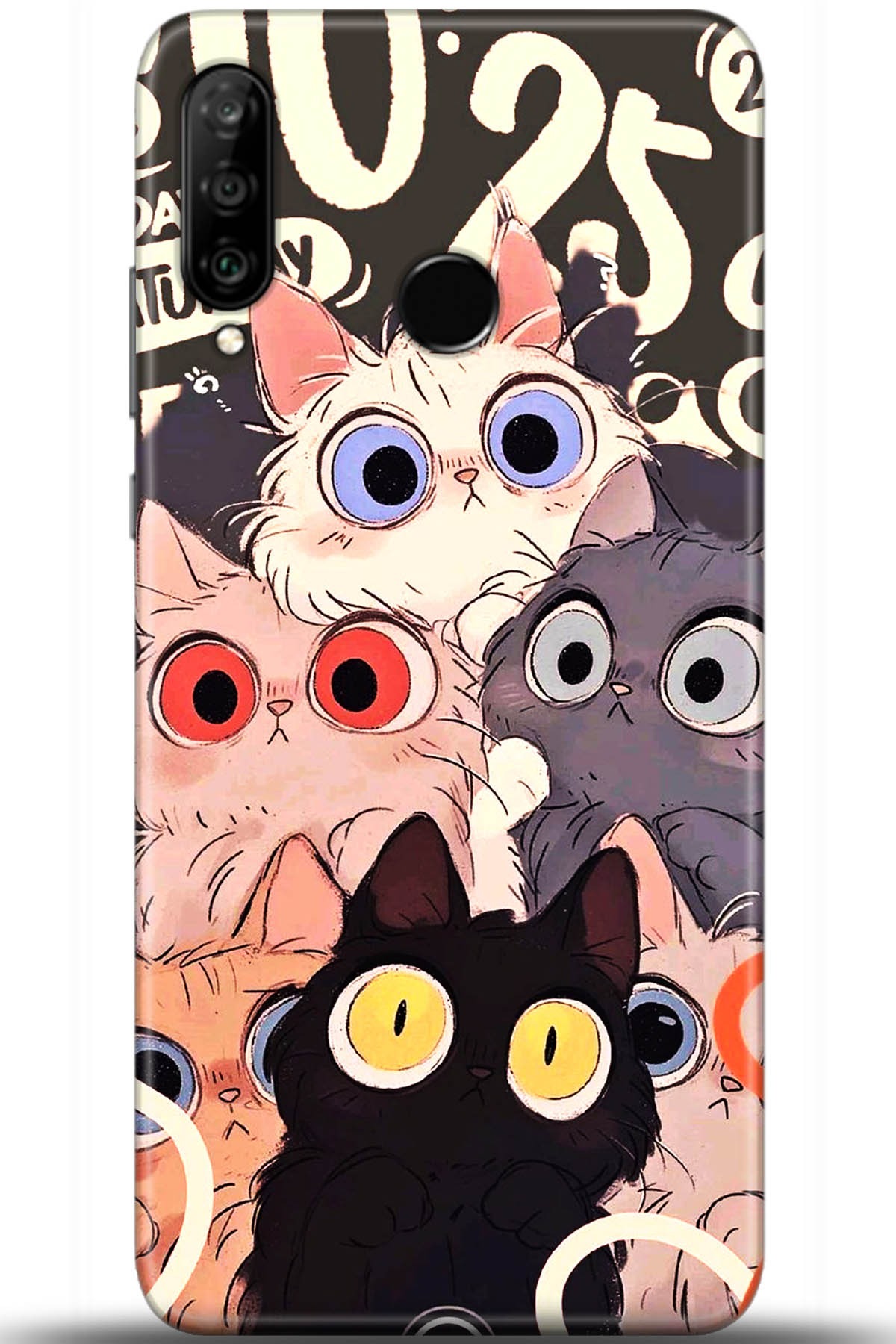 Huawei P30 Lite Uyumlu Kılıf HD Baskılı Kılıf - Followed Institution 5641