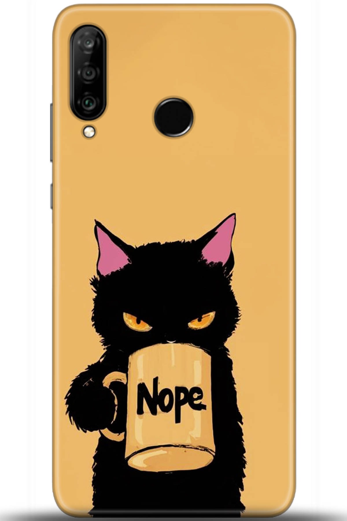 Huawei P30 Lite Uyumlu Kılıf HD Baskılı Kılıf - Followed Institution 5652