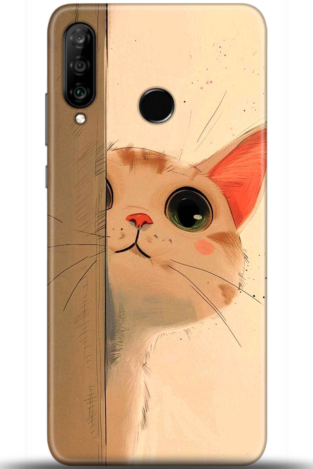 Huawei P30 Lite Uyumlu Kılıf HD Baskılı Kılıf - Followed Institution 5653