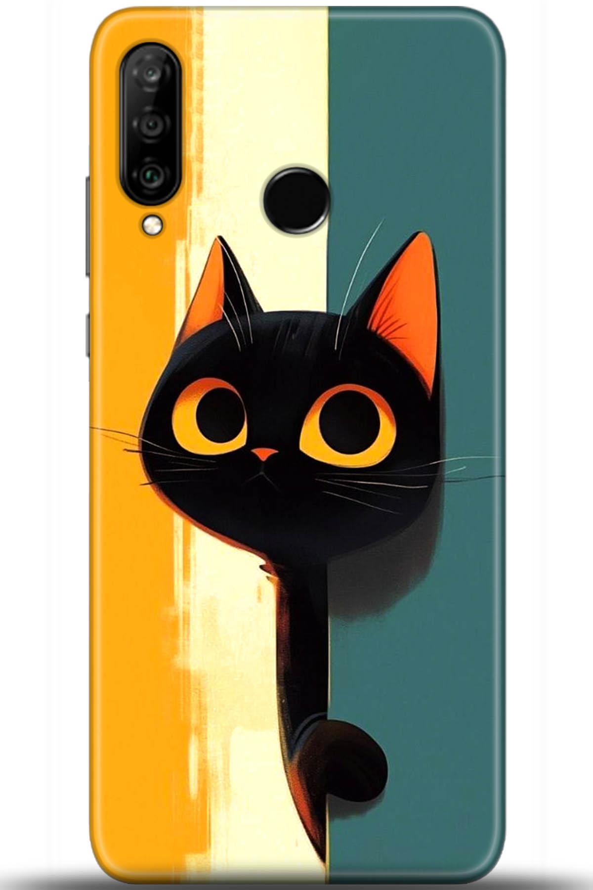 Huawei P30 Lite Uyumlu Kılıf HD Baskılı Kılıf - Followed Institution 5654