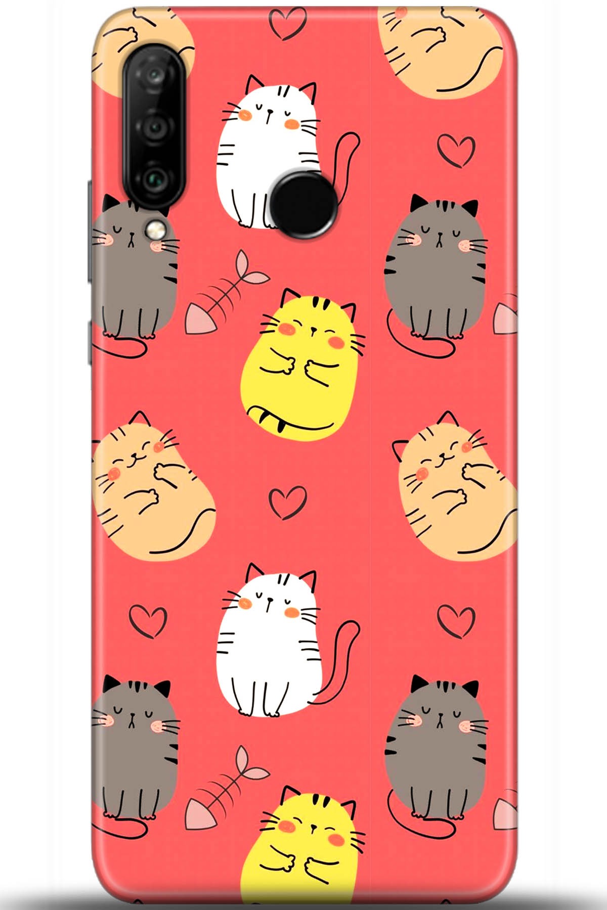 Huawei P30 Lite Uyumlu Kılıf HD Baskılı Kılıf - Followed Institution 5656