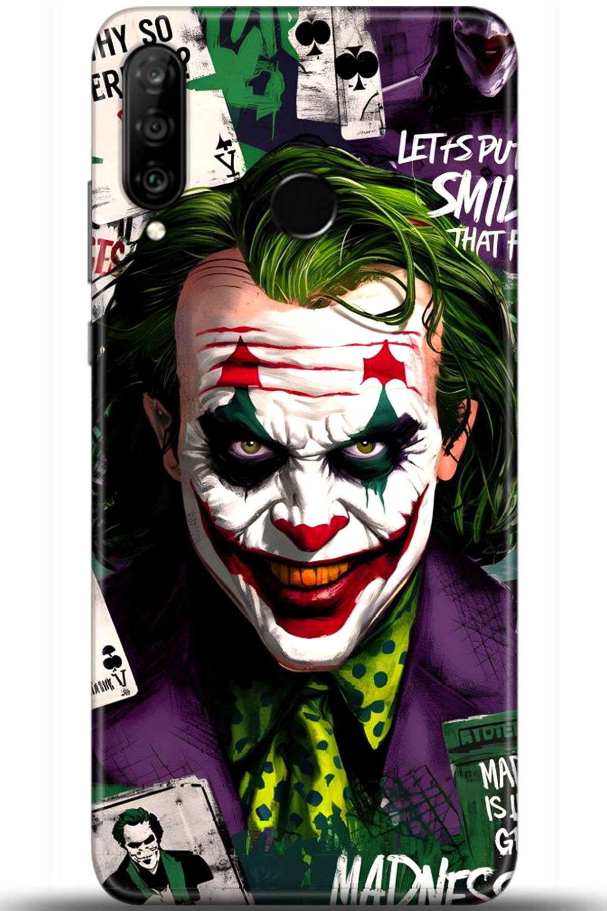 Huawei P30 Lite Uyumlu Kılıf HD Baskılı Kılıf - Followed Institution 5673