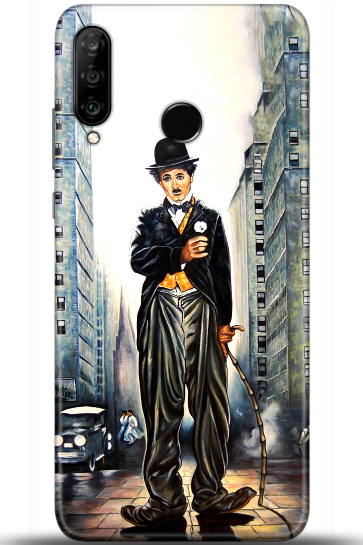 Huawei P30 Lite Uyumlu Kılıf HD Baskılı Kılıf - Followed Institution 5693