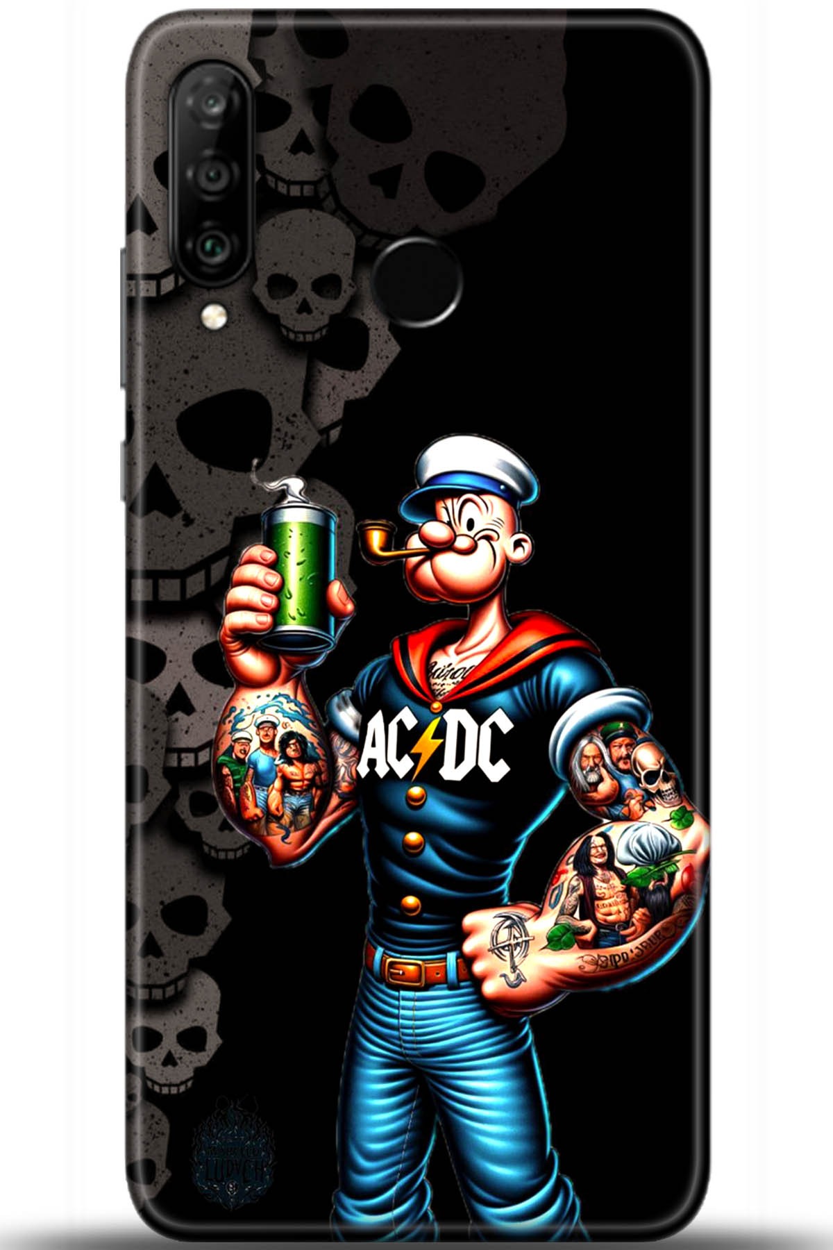 Huawei P30 Lite Uyumlu Kılıf HD Baskılı Kılıf - Followed Institution 5696