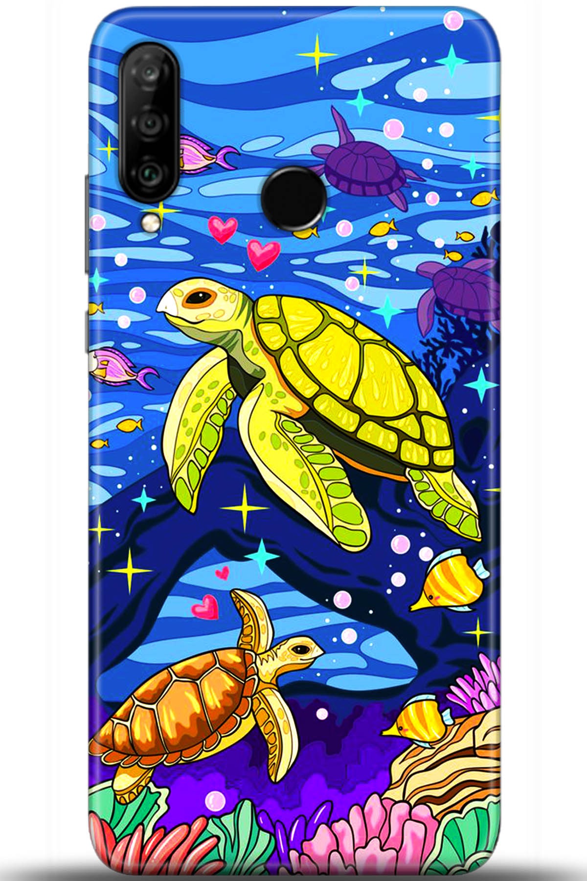 Huawei P30 Lite Uyumlu Kılıf HD Baskılı Kılıf - Followed Institution 5701