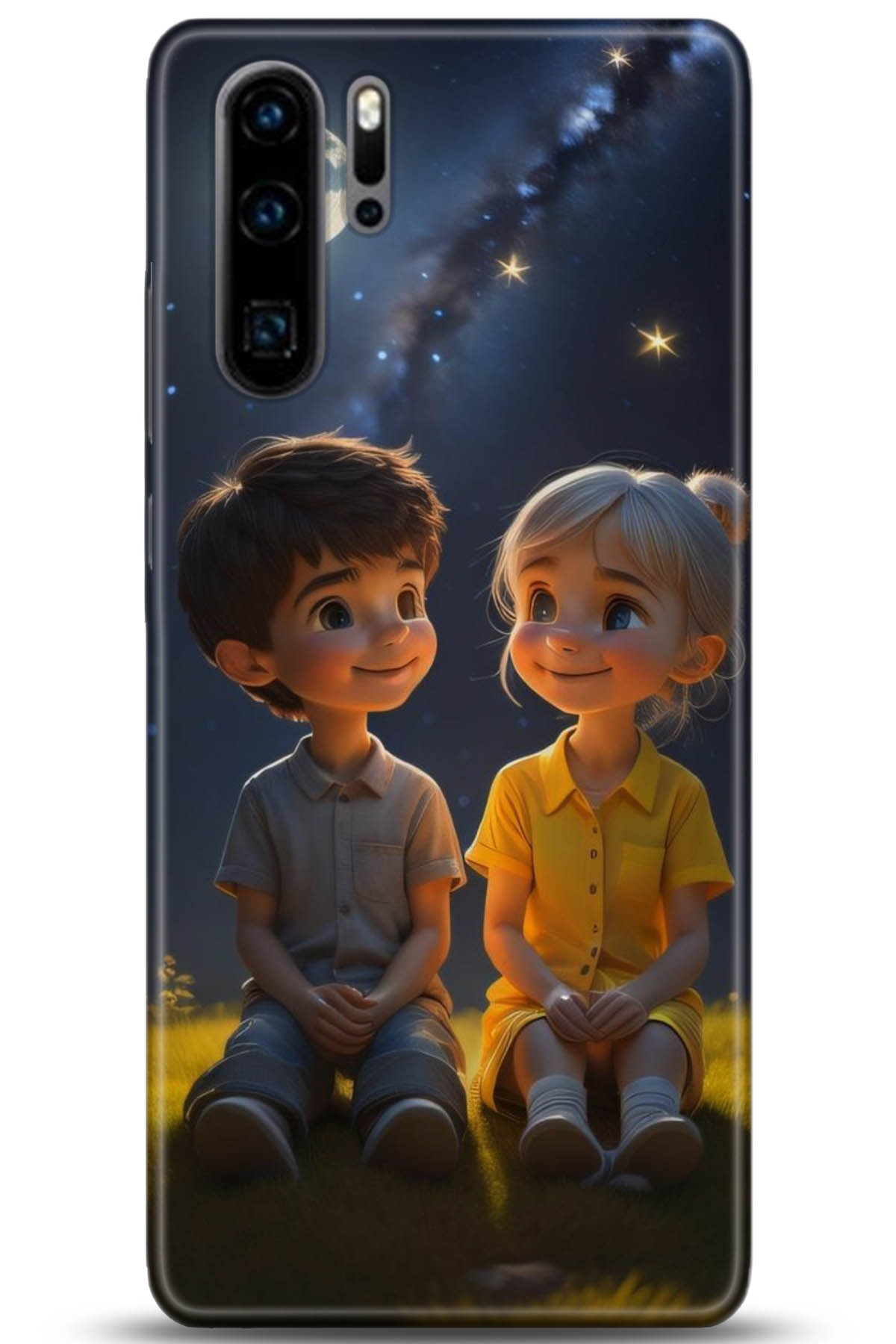 Huawei P30 Pro Uyumlu Kılıf HD Baskılı Kılıf - Followed Institution 5045