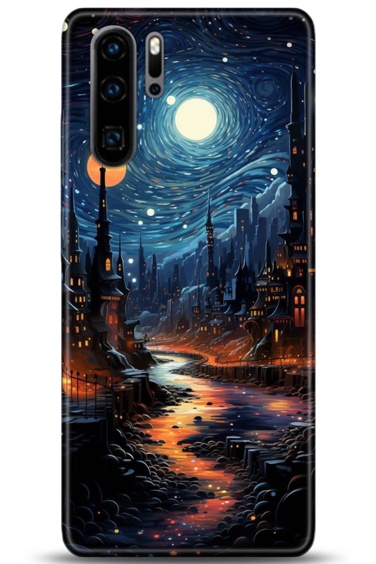 Huawei P30 Pro Uyumlu Kılıf HD Baskılı Kılıf - Followed Institution 5126