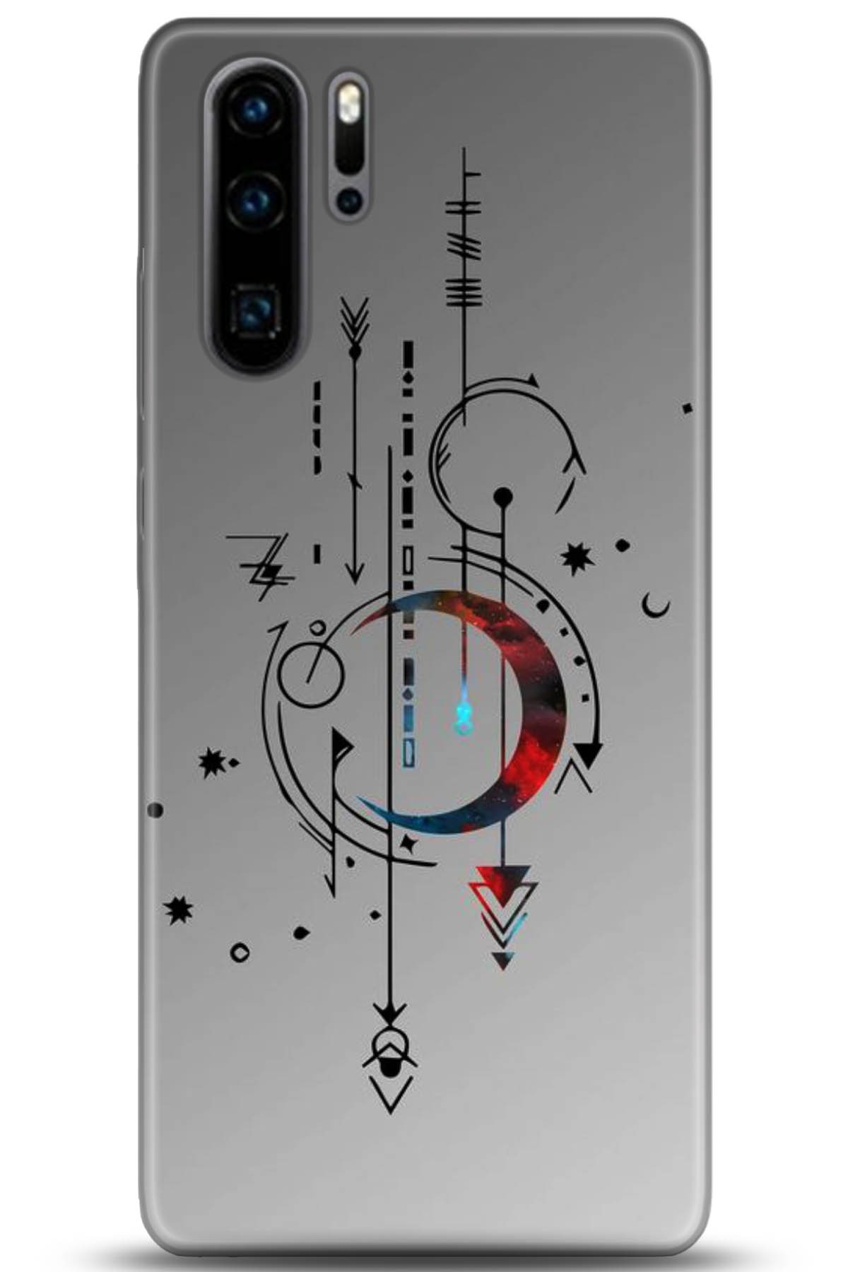 Huawei P30 Pro Uyumlu Kılıf HD Baskılı Kılıf - Followed Institution 5182