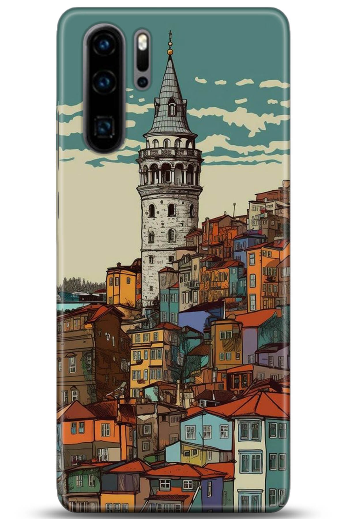 Huawei P30 Pro Uyumlu Kılıf HD Baskılı Kılıf - Followed Institution 5199