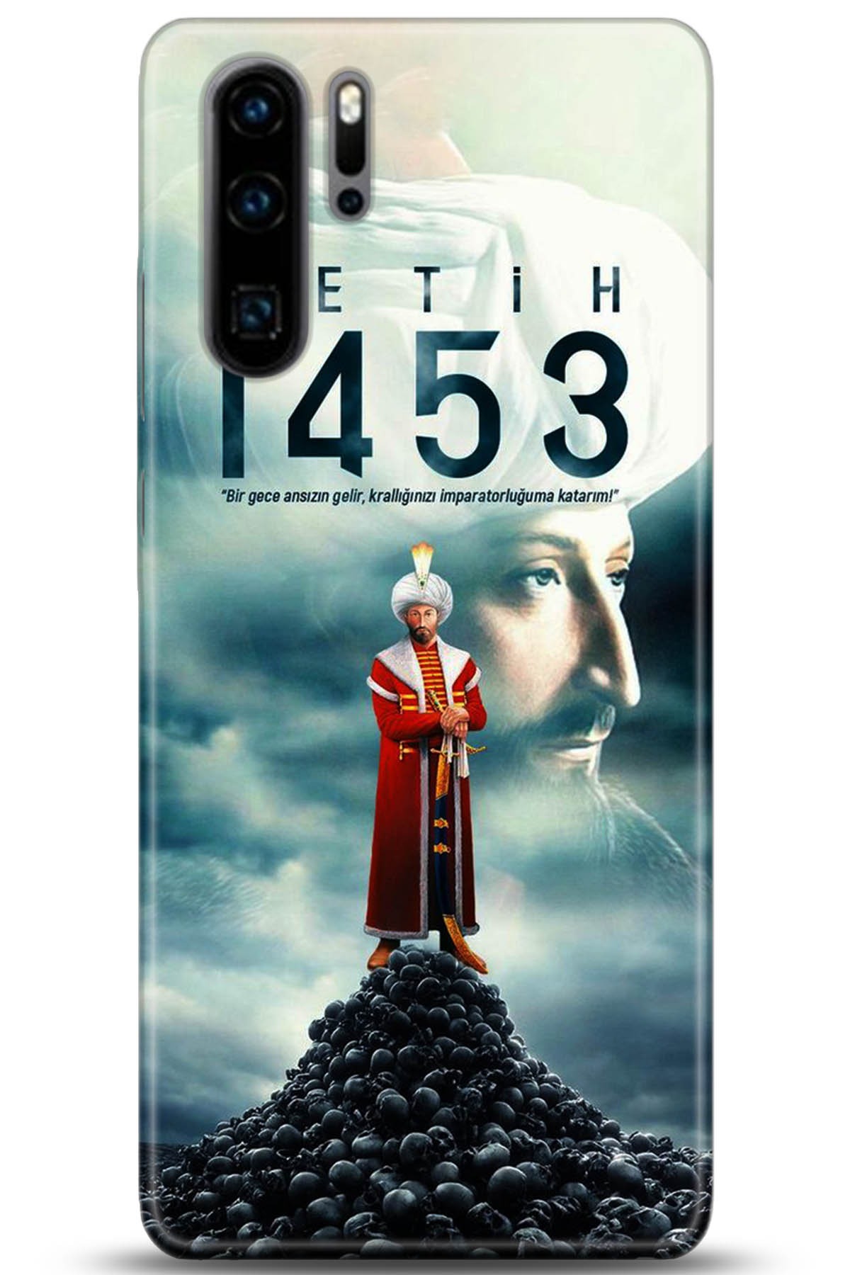 Huawei P30 Pro Uyumlu Kılıf HD Baskılı Kılıf - Followed Institution 5219