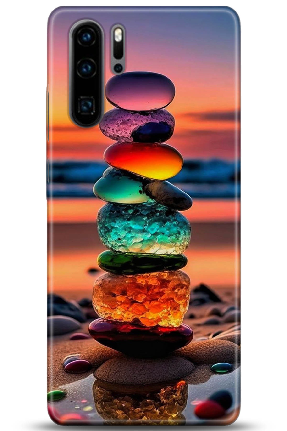 Huawei P30 Pro Uyumlu Kılıf HD Baskılı Kılıf - Followed Institution 5235