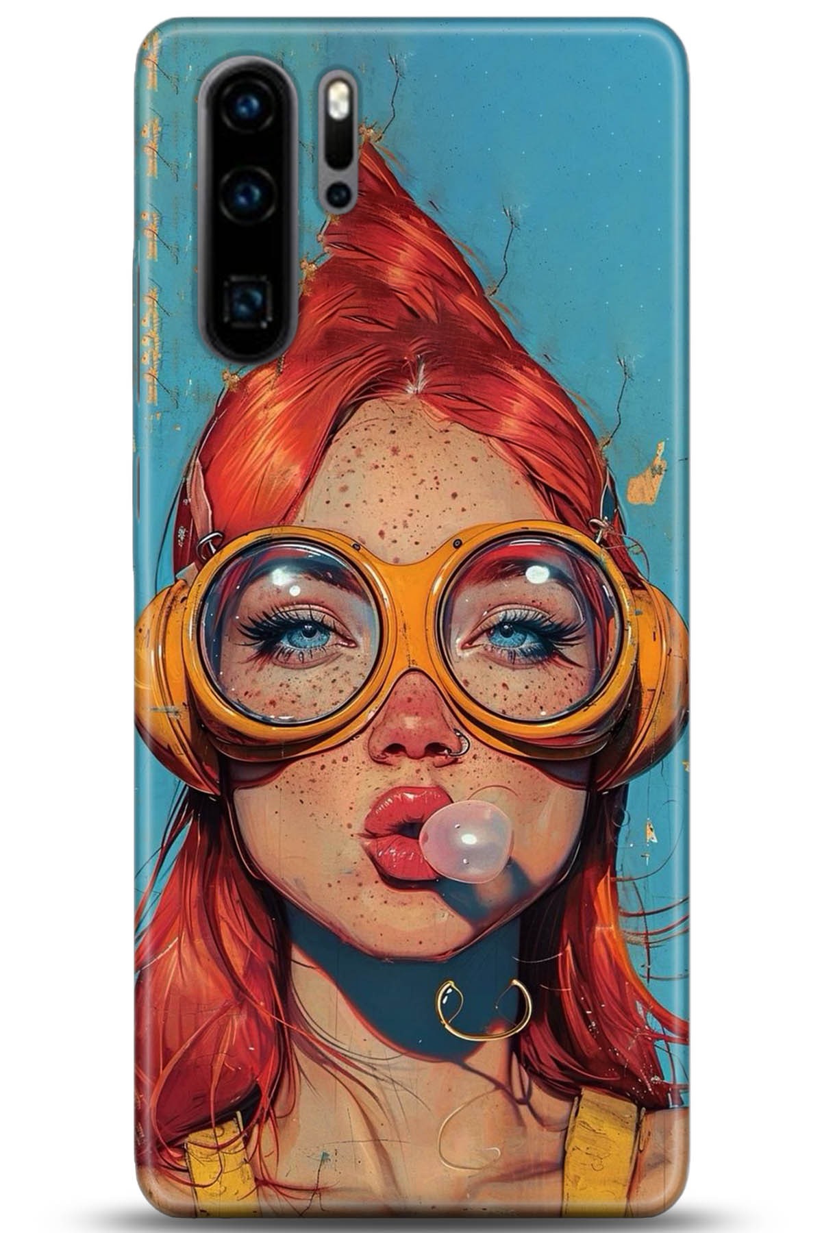 Huawei P30 Pro Uyumlu Kılıf HD Baskılı Kılıf - Followed Institution 5286