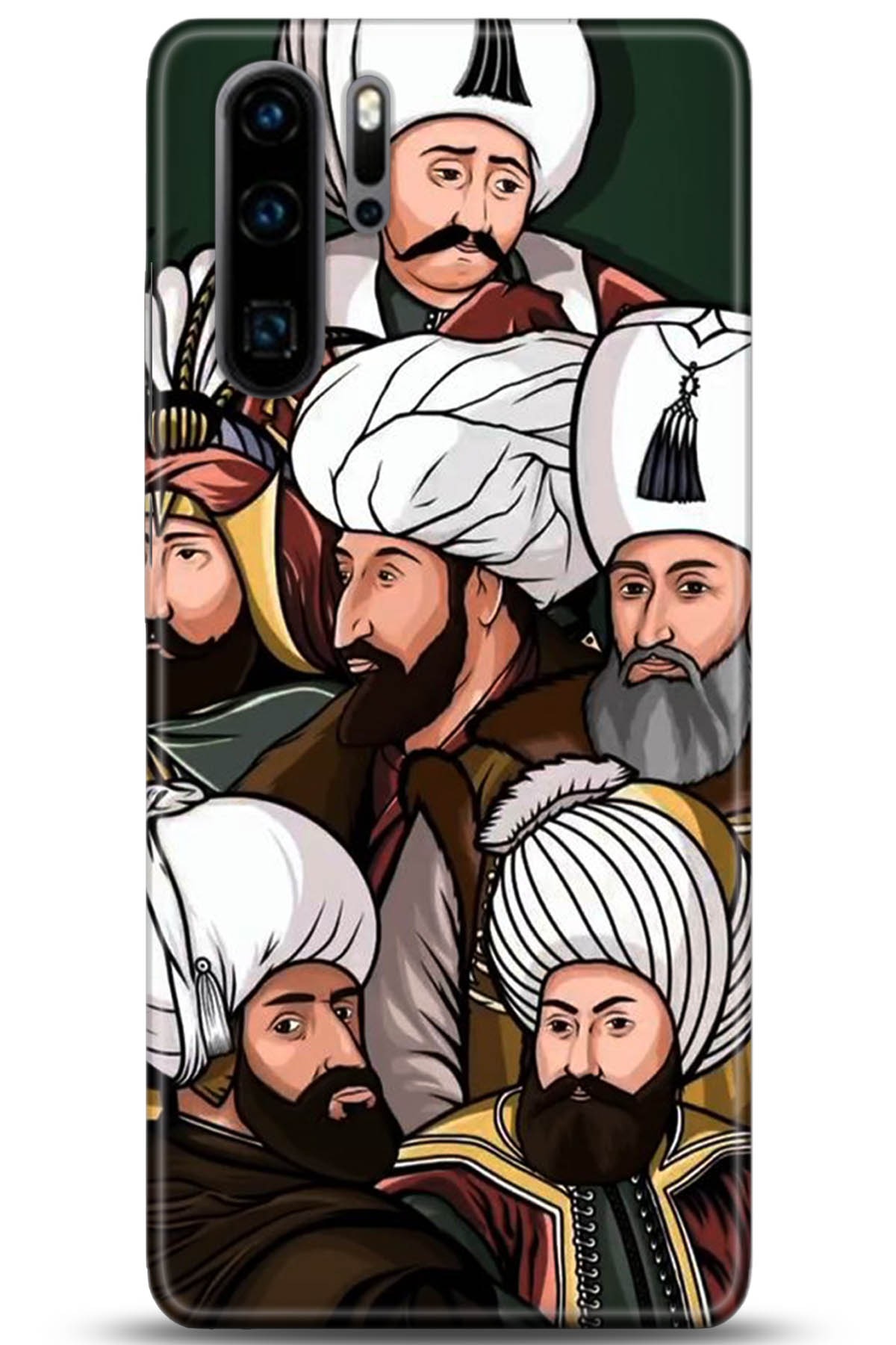 Huawei P30 Pro Uyumlu Kılıf HD Baskılı Kılıf - Followed Institution 5289