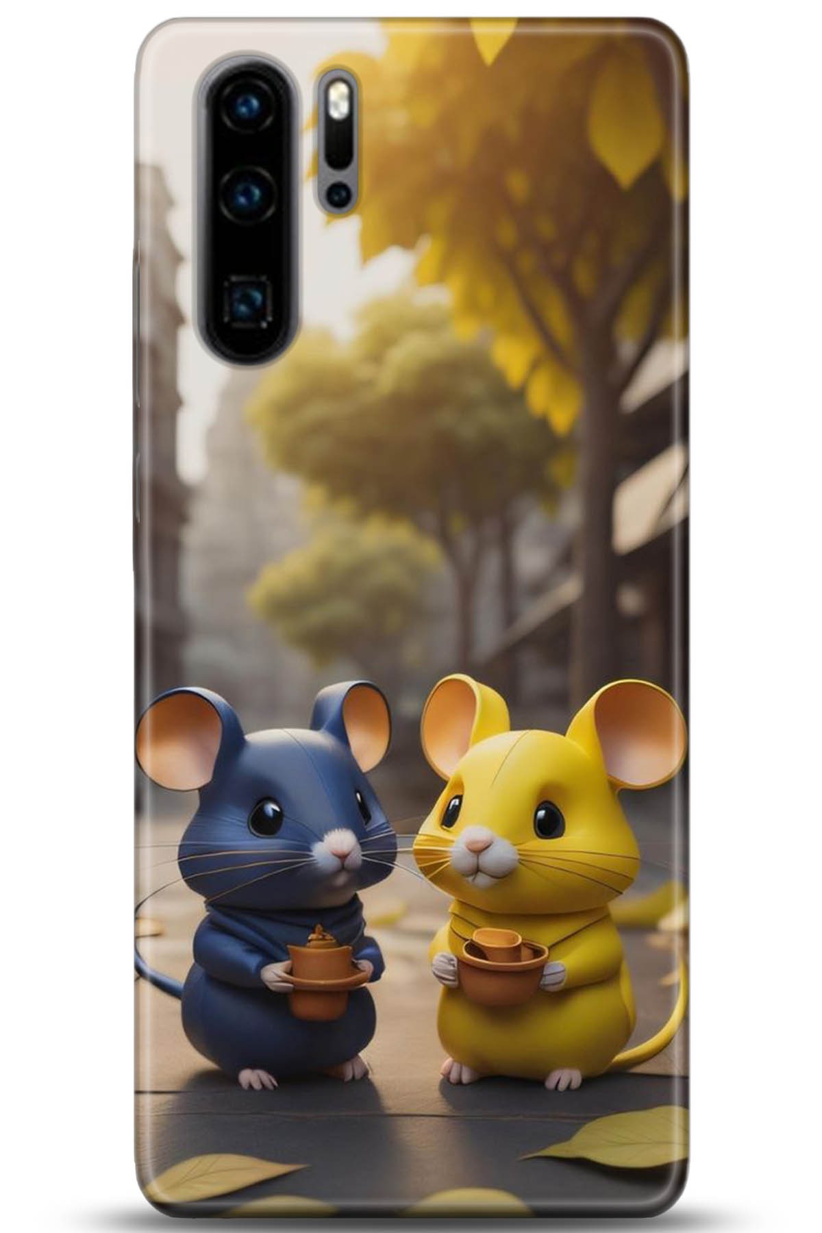 Huawei P30 Pro Uyumlu Kılıf HD Baskılı Kılıf - Followed Institution 5306