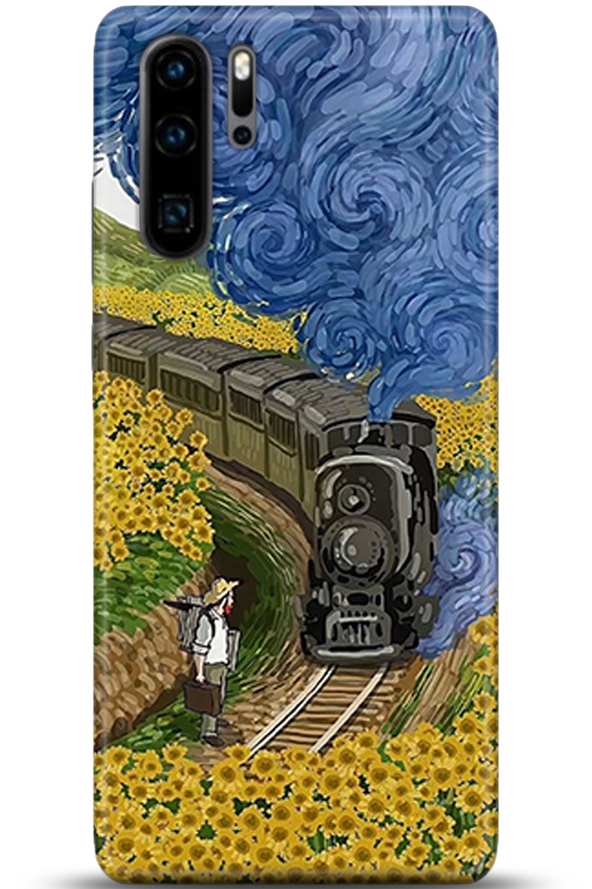 Huawei P30 Pro Uyumlu Kılıf HD Baskılı Kılıf - Followed Institution 5344