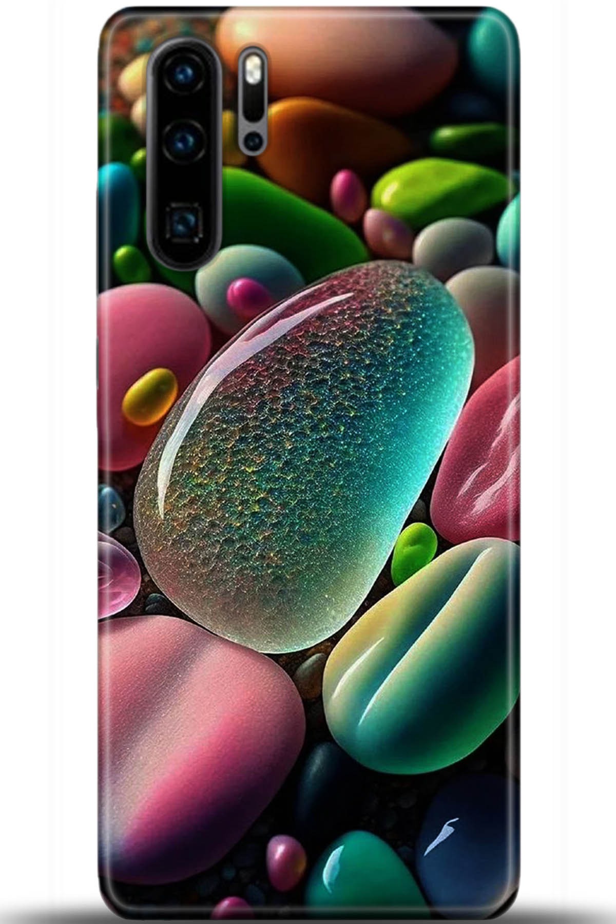 Huawei P30 Pro Uyumlu Kılıf HD Baskılı Kılıf - Followed Institution 5425