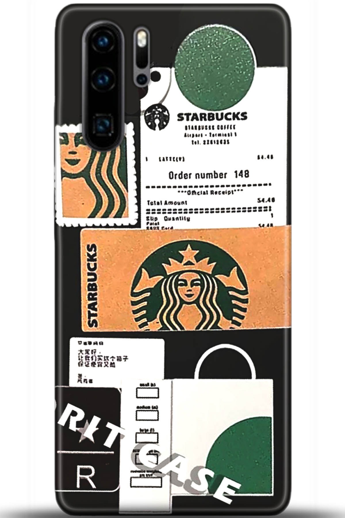 Huawei P30 Pro Uyumlu Kılıf HD Baskılı Kılıf - Followed Institution 5445