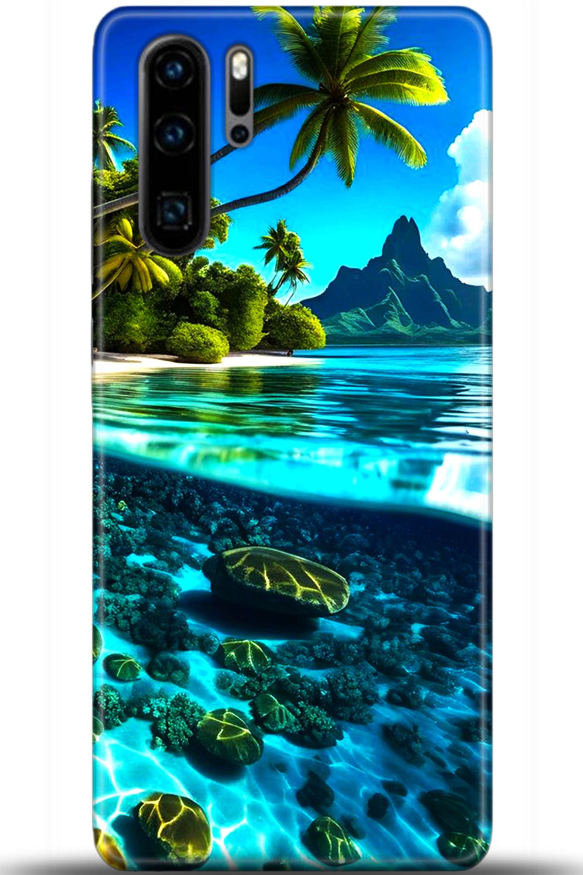 Huawei P30 Pro Uyumlu Kılıf HD Baskılı Kılıf - Followed Institution 5491