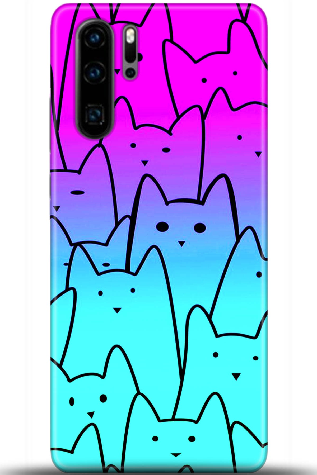 Huawei P30 Pro Uyumlu Kılıf HD Baskılı Kılıf - Followed Institution 5511