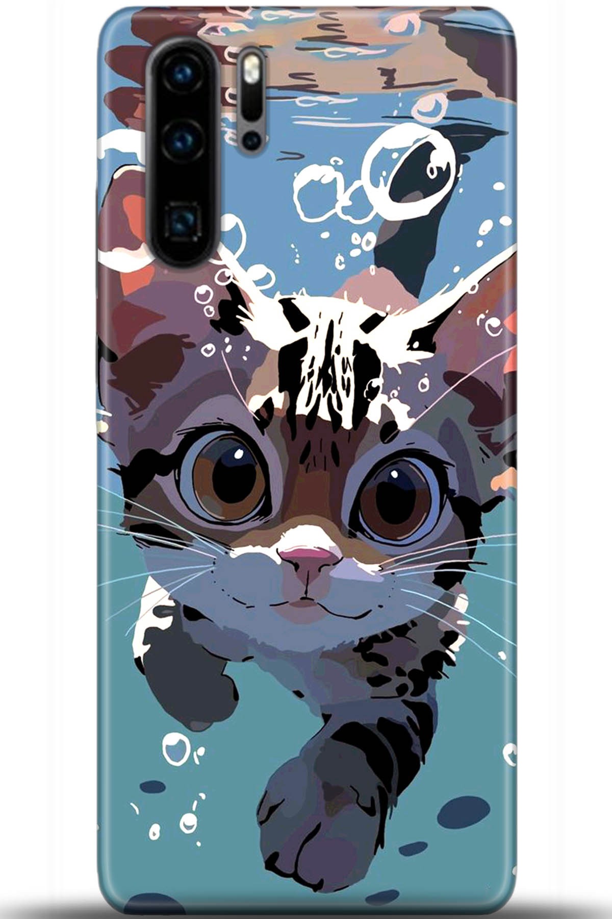 Huawei P30 Pro Uyumlu Kılıf HD Baskılı Kılıf - Followed Institution 5557