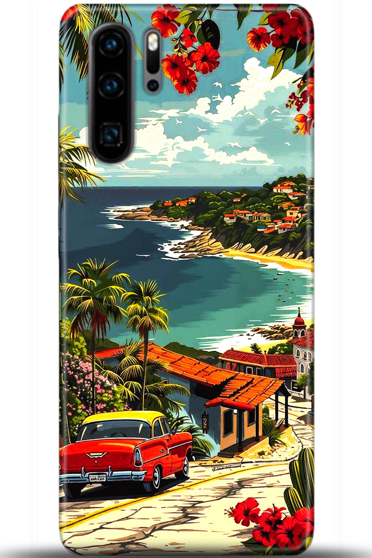 Huawei P30 Pro Uyumlu Kılıf HD Baskılı Kılıf - Followed Institution 5560