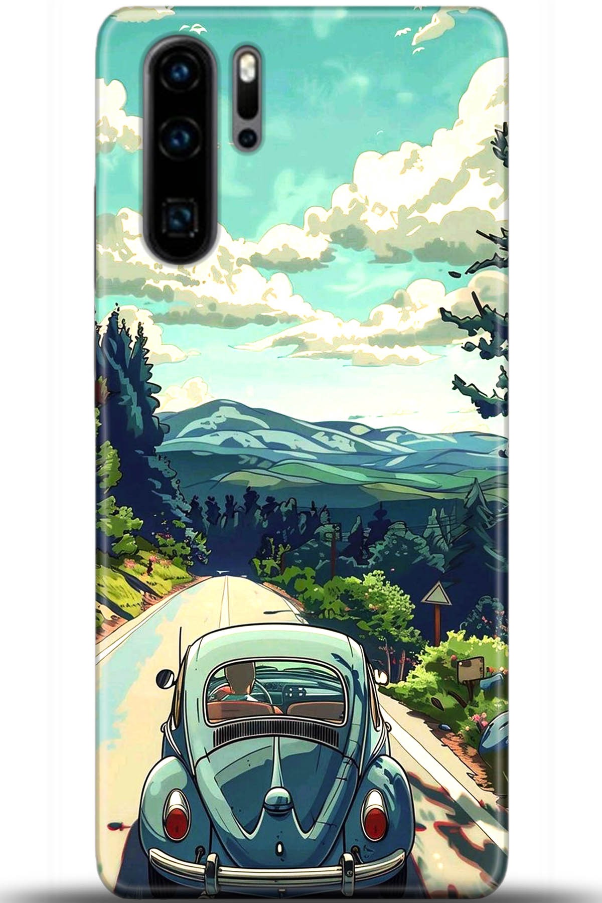 Huawei P30 Pro Uyumlu Kılıf HD Baskılı Kılıf - Followed Institution 5563