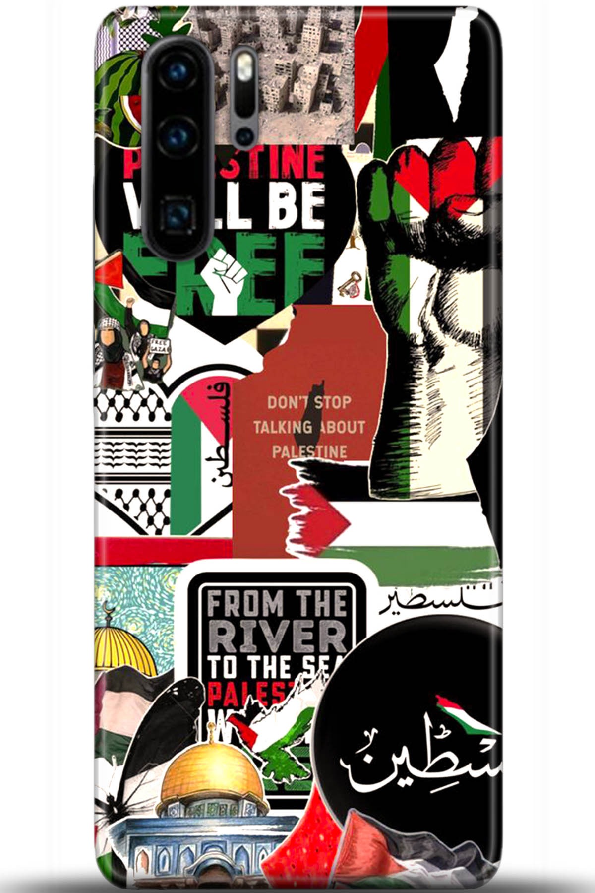 Huawei P30 Pro Uyumlu Kılıf HD Baskılı Kılıf - Followed Institution 5617