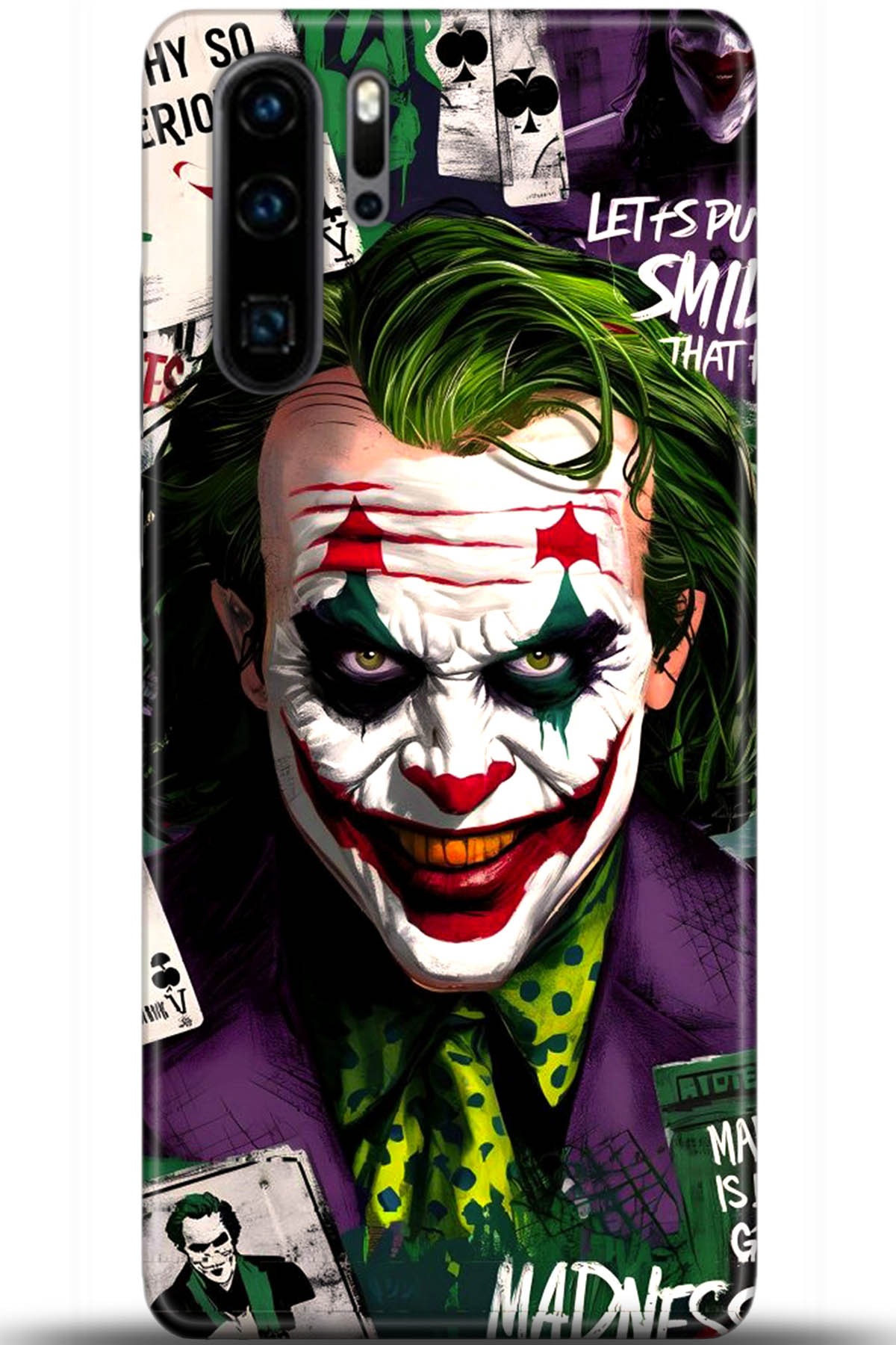 Huawei P30 Pro Uyumlu Kılıf HD Baskılı Kılıf - Followed Institution 5673