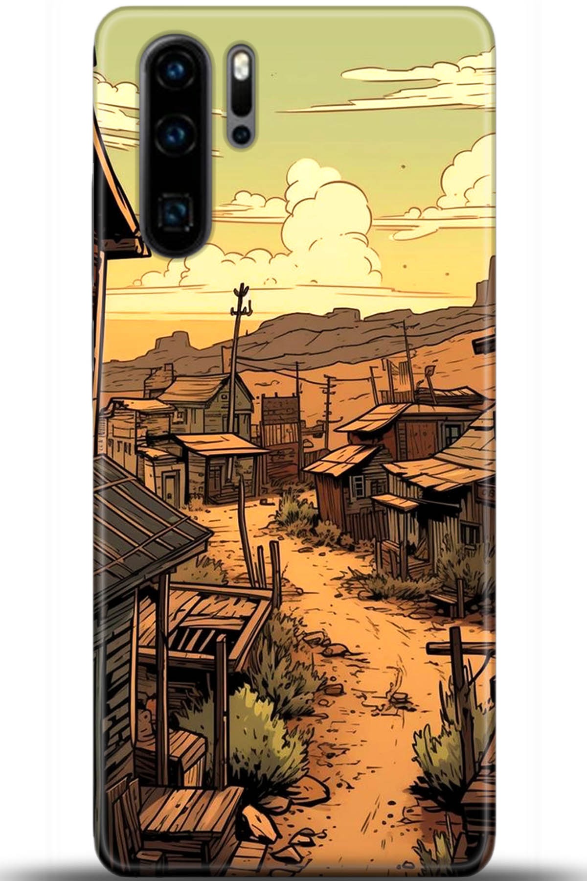 Huawei P30 Pro Uyumlu Kılıf HD Baskılı Kılıf - Followed Institution 5676