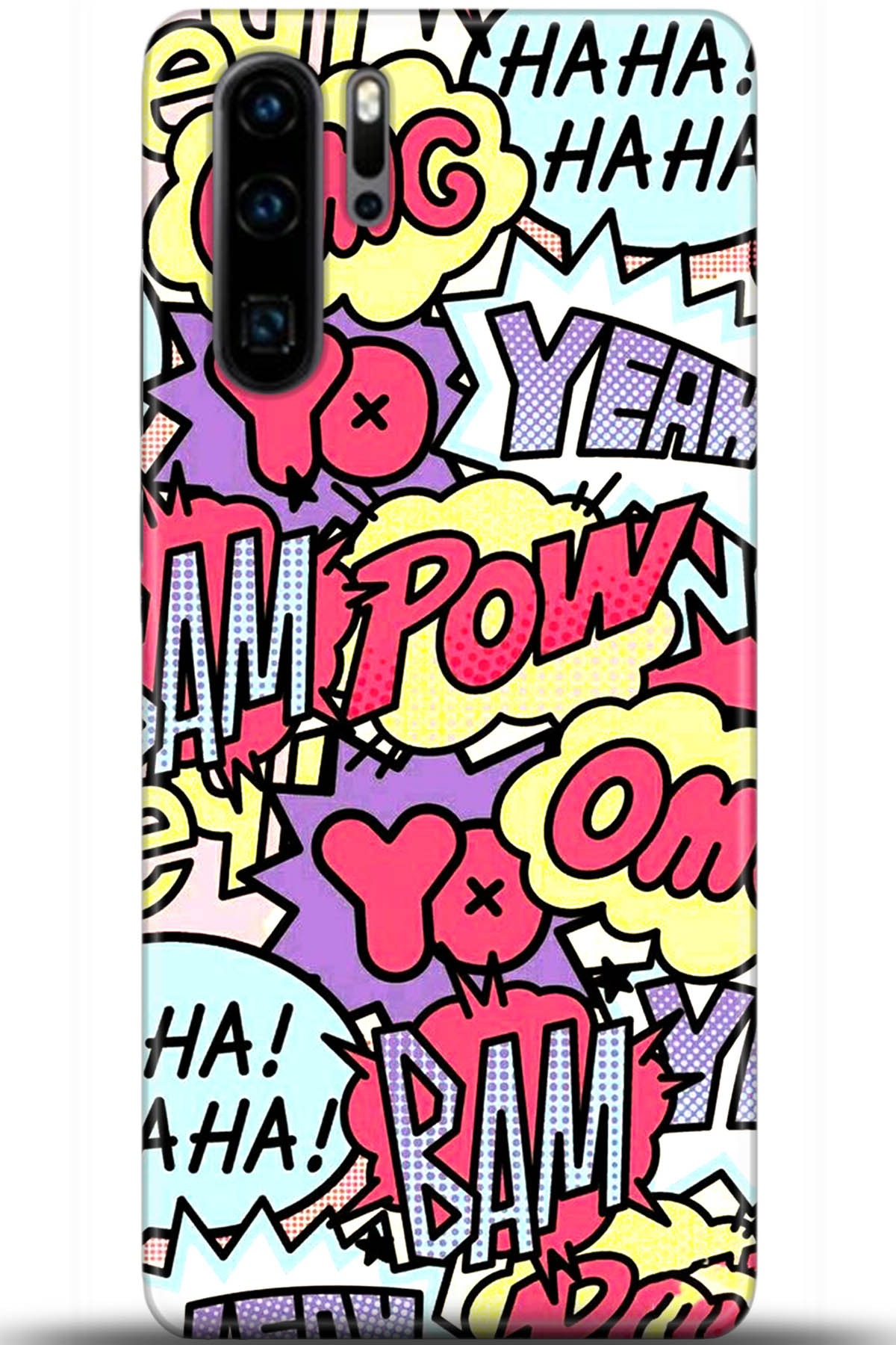 Huawei P30 Pro Uyumlu Kılıf HD Baskılı Kılıf - Followed Institution 5682