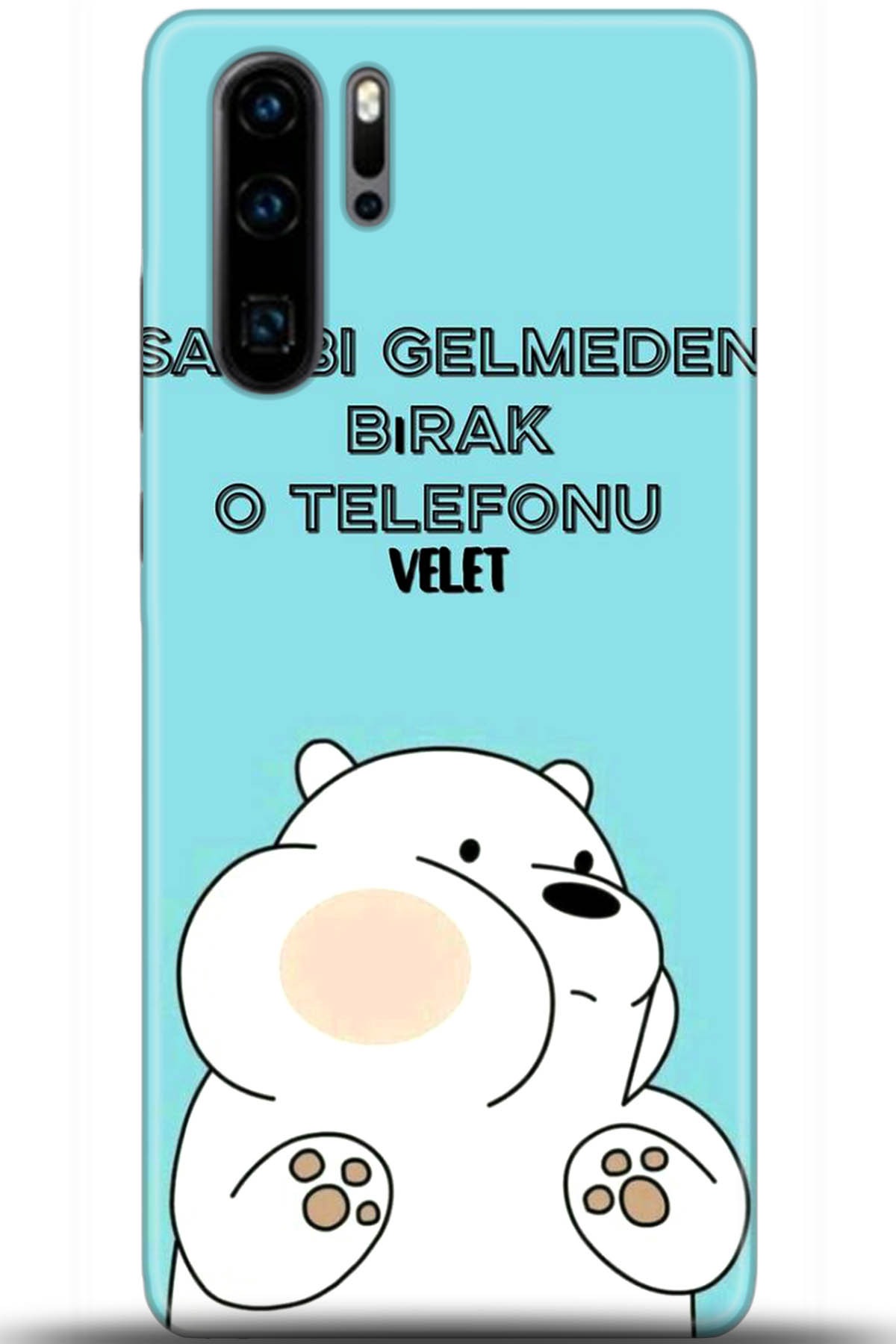 Huawei P30 Pro Uyumlu Kılıf HD Baskılı Kılıf - Followed Institution 5687