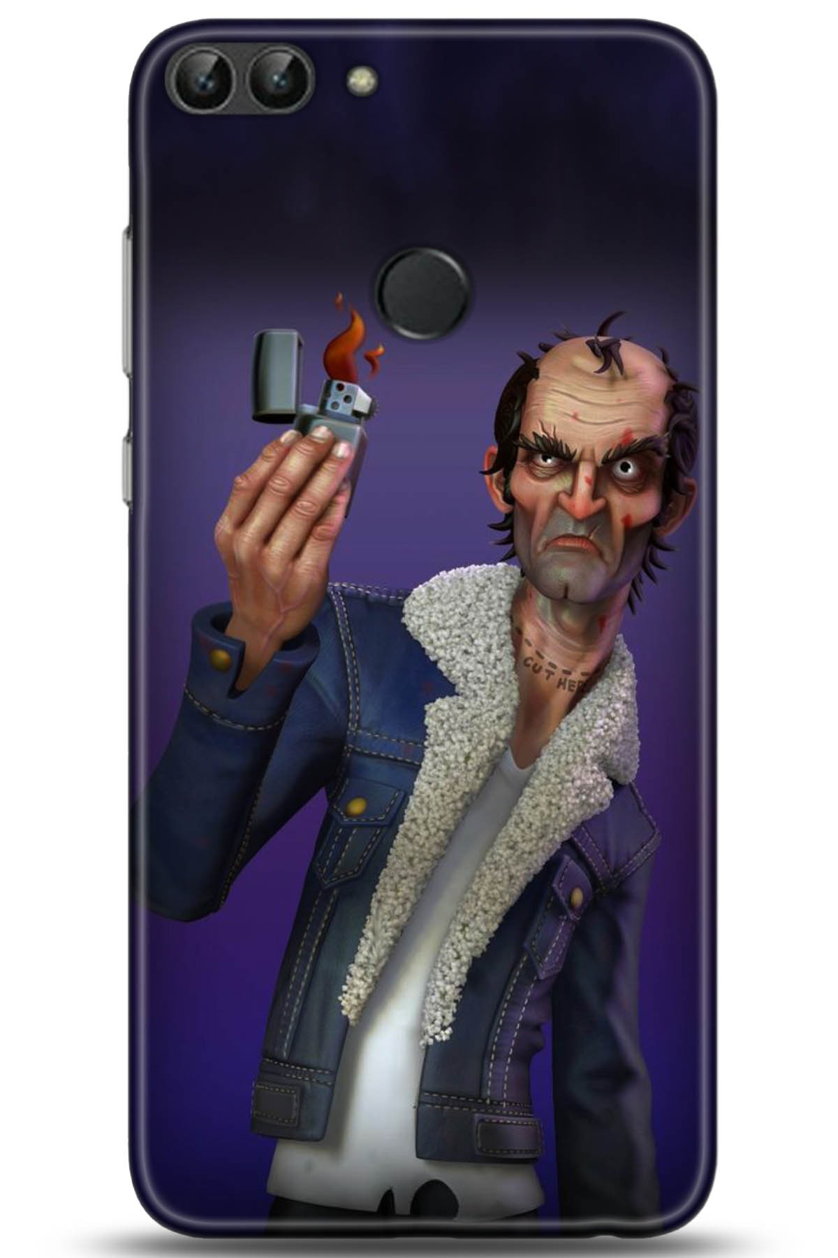 Huawei P Smart Uyumlu Kılıf HD Baskılı Kılıf - Followed Institution 5038