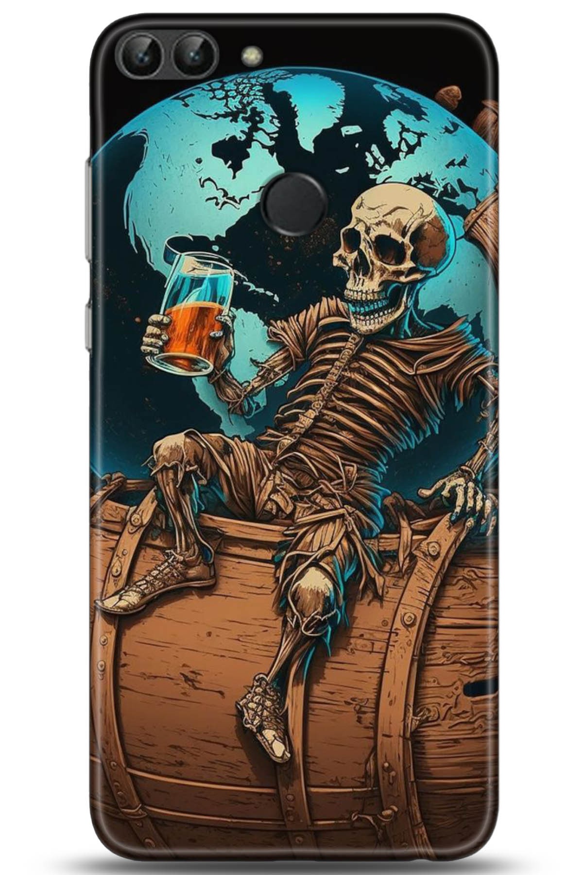 Huawei P Smart Uyumlu Kılıf HD Baskılı Kılıf - Followed Institution 5054