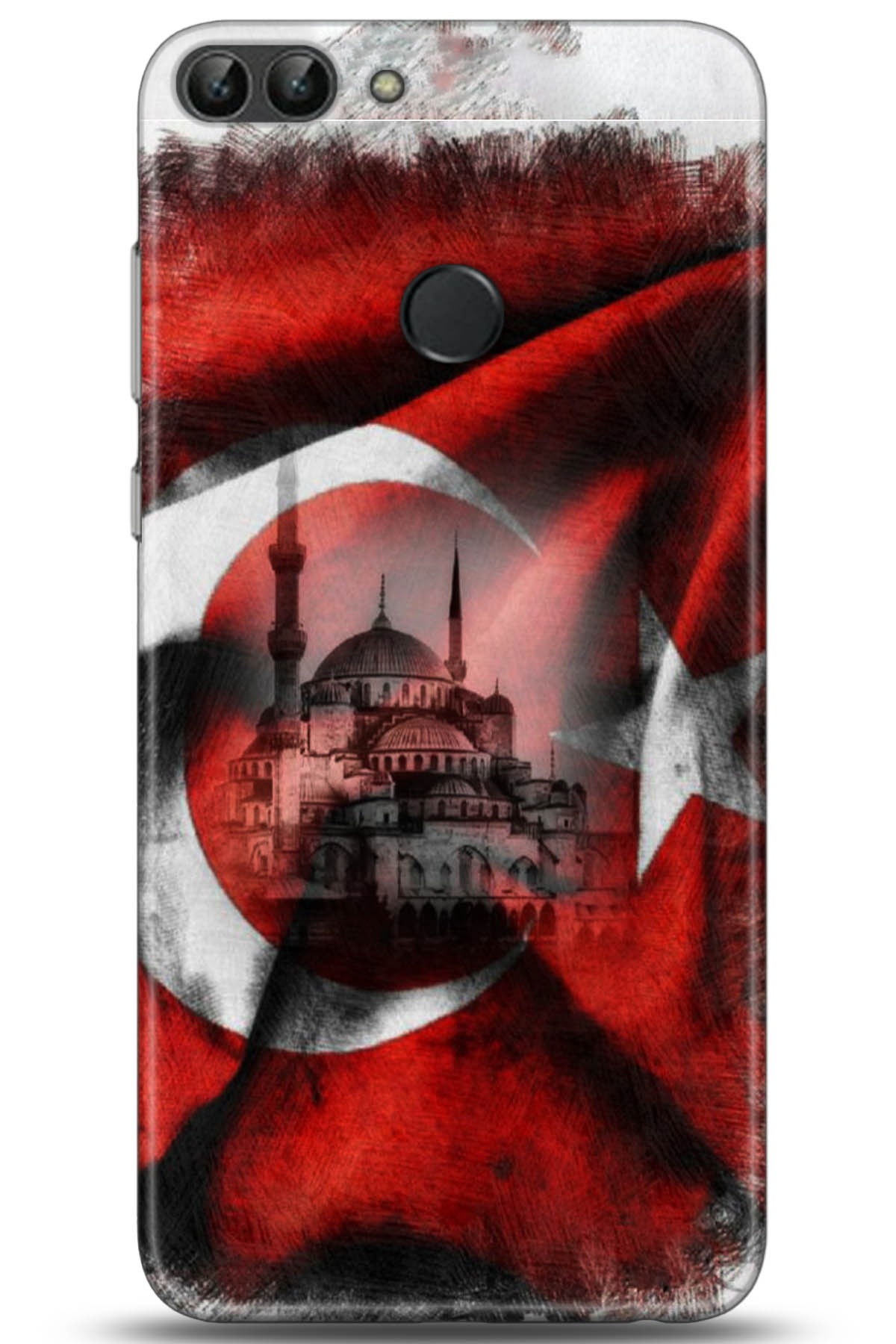 Huawei P Smart Uyumlu Kılıf HD Baskılı Kılıf - Followed Institution 5178