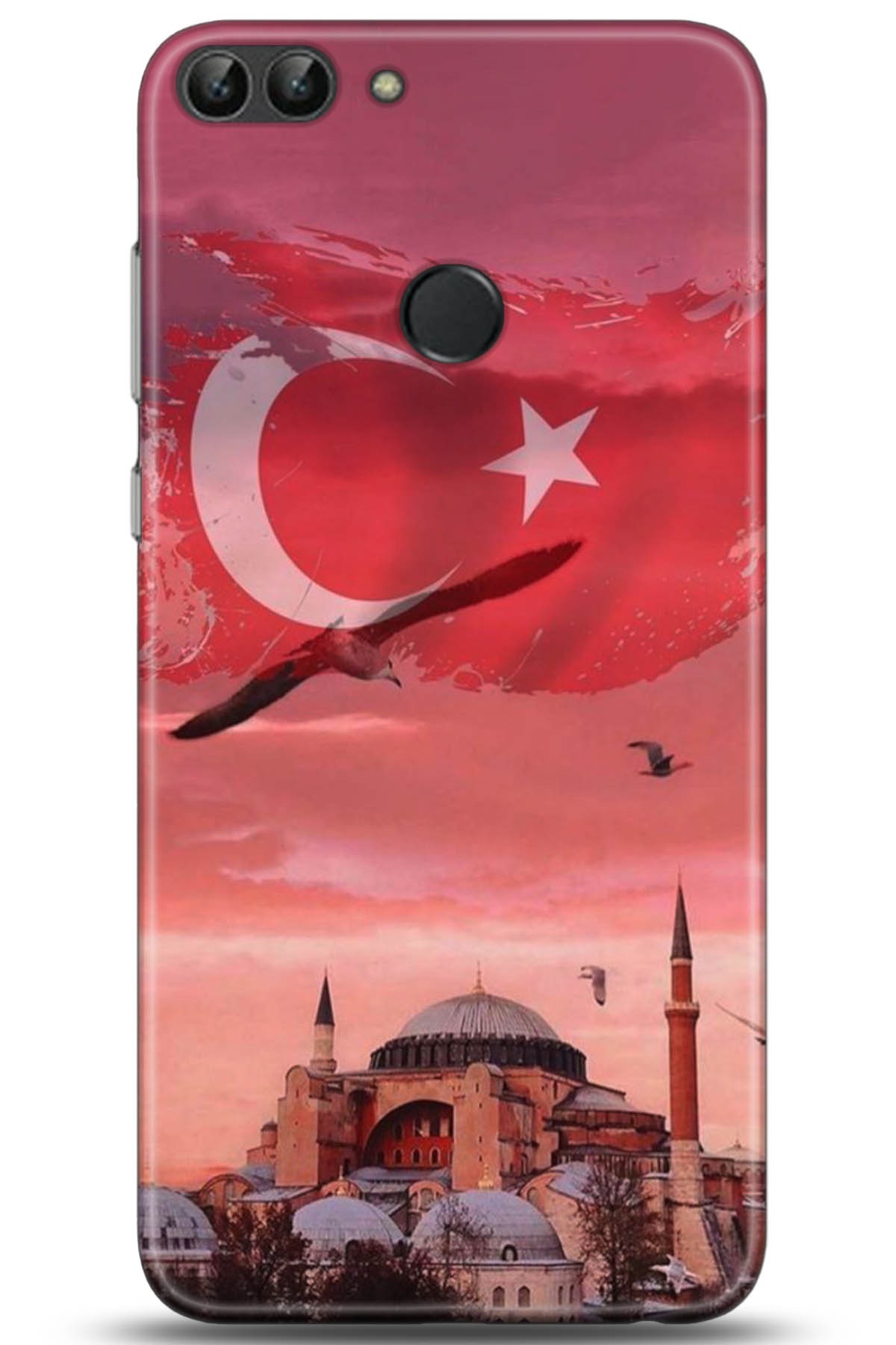 Huawei P Smart Uyumlu Kılıf HD Baskılı Kılıf - Followed Institution 5179
