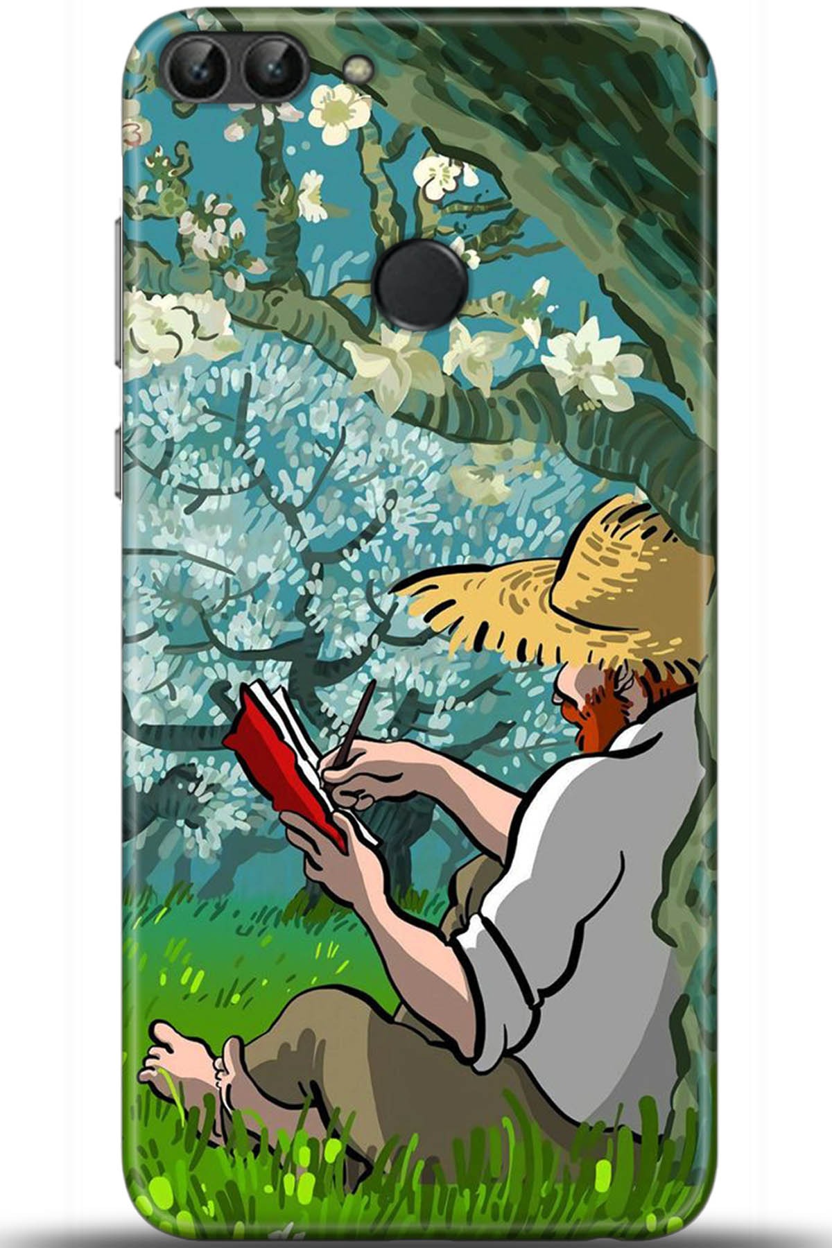 Huawei P Smart Uyumlu Kılıf HD Baskılı Kılıf - Followed Institution 5343