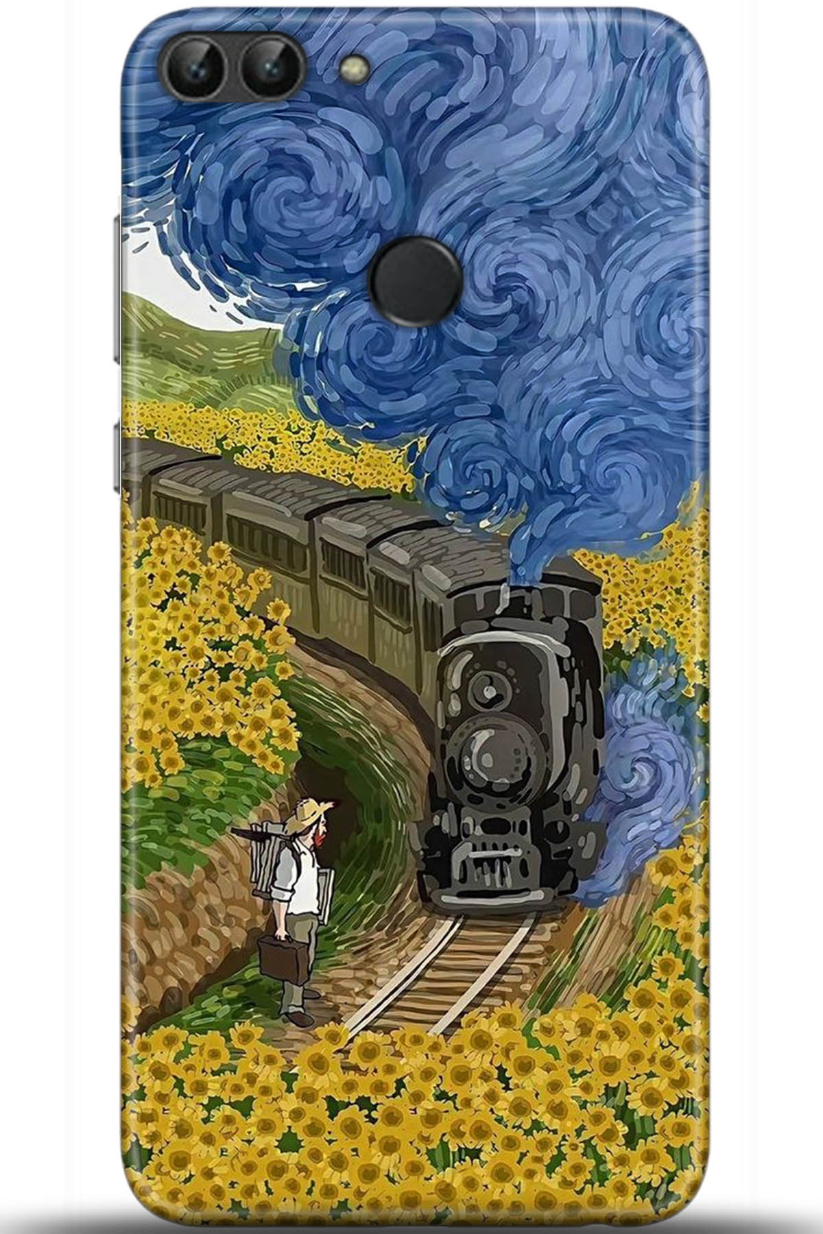 Huawei P Smart Uyumlu Kılıf HD Baskılı Kılıf - Followed Institution 5344