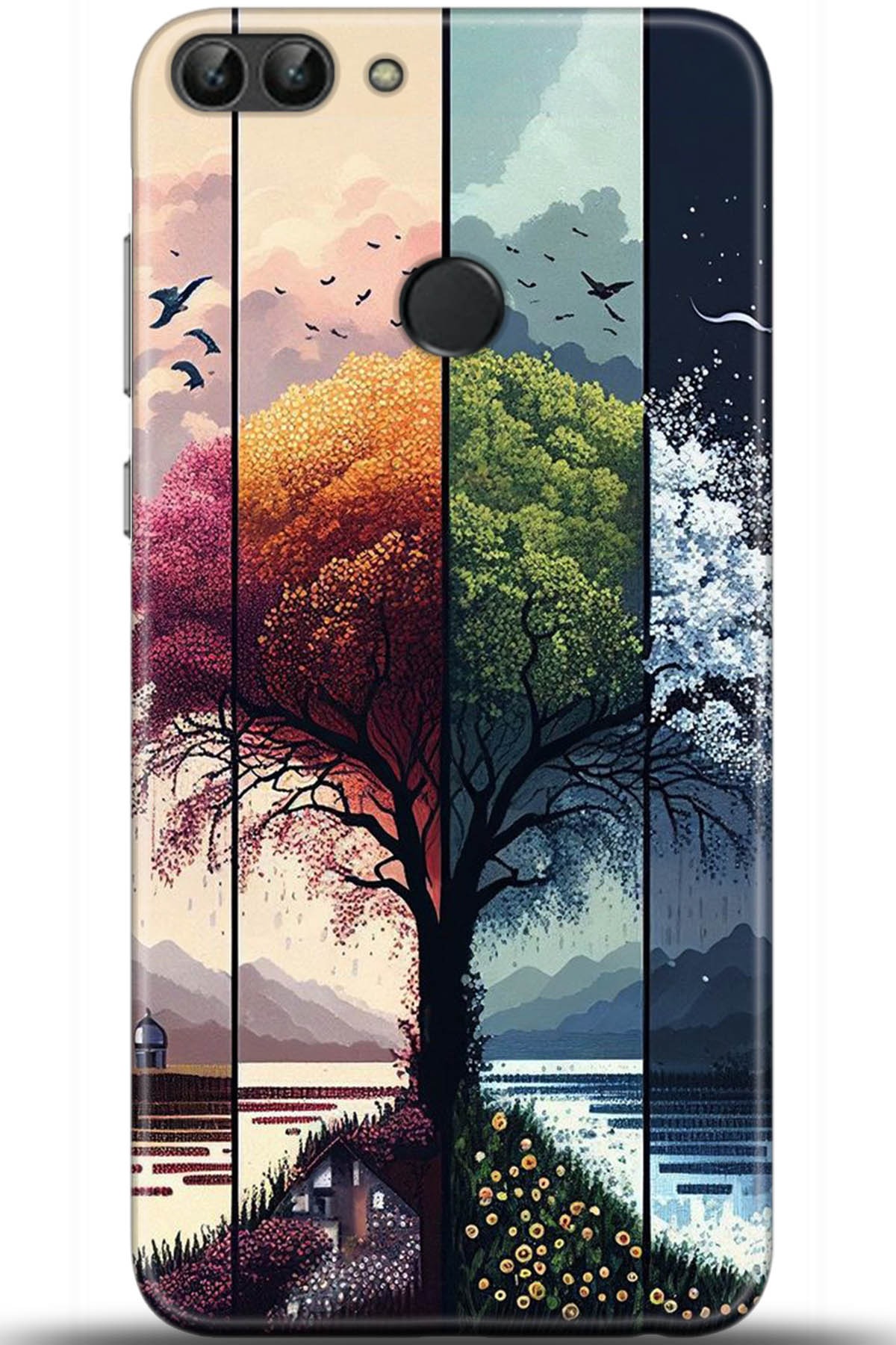 Huawei P Smart Uyumlu Kılıf HD Baskılı Kılıf - Followed Institution 5369