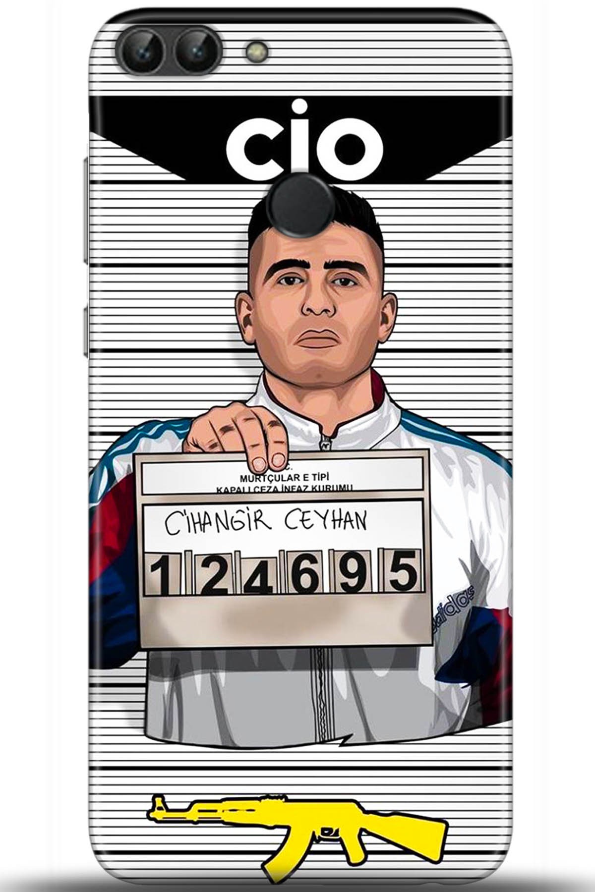 Huawei P Smart Uyumlu Kılıf HD Baskılı Kılıf - Followed Institution 5411