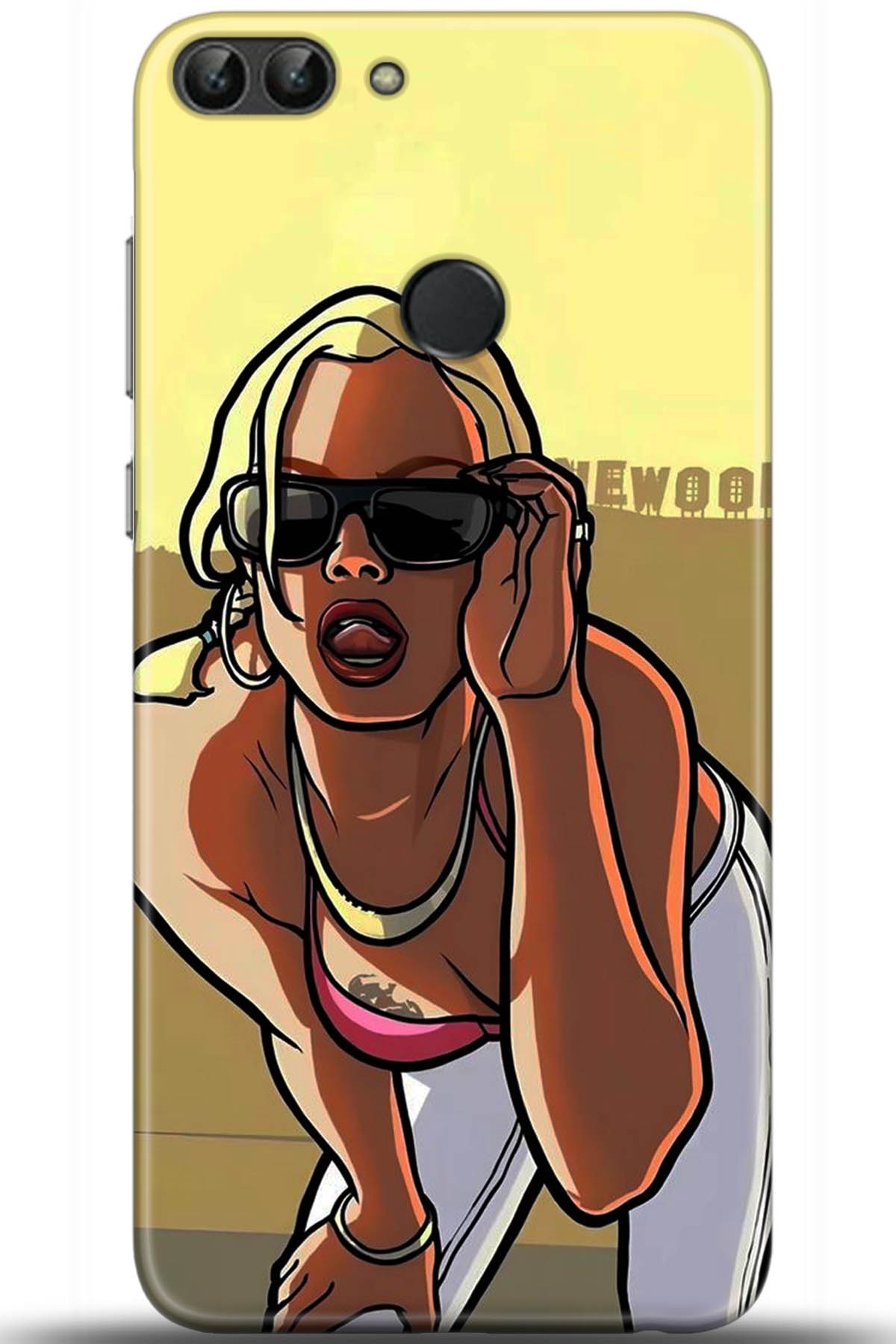 Huawei P Smart Uyumlu Kılıf HD Baskılı Kılıf - Followed Institution 5412