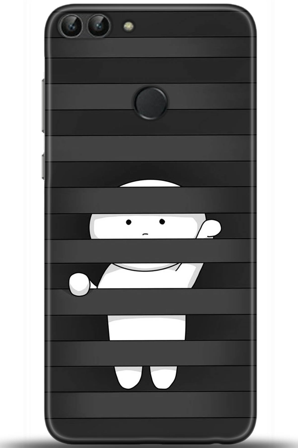 Huawei P Smart Uyumlu Kılıf HD Baskılı Kılıf - Followed Institution 5478