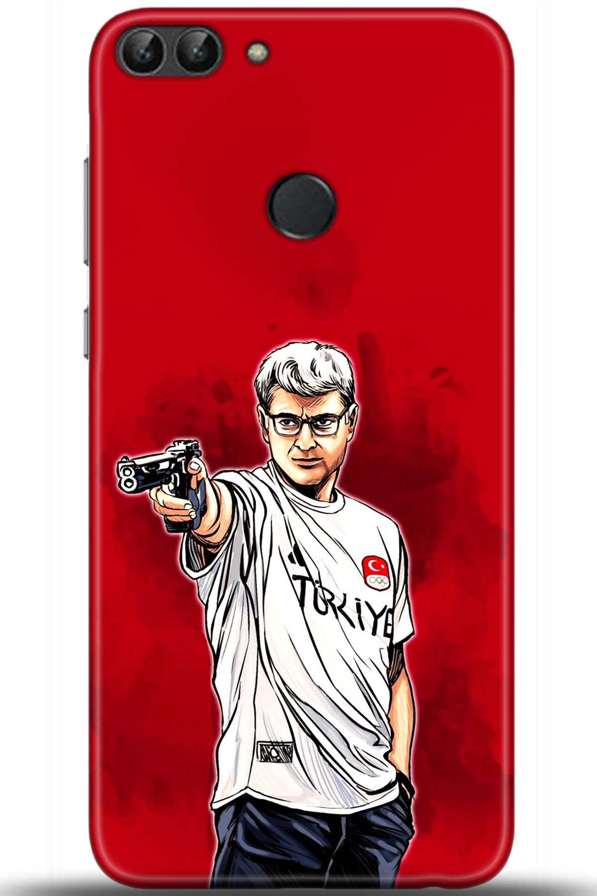 Huawei P Smart Uyumlu Kılıf HD Baskılı Kılıf - Followed Institution 5533