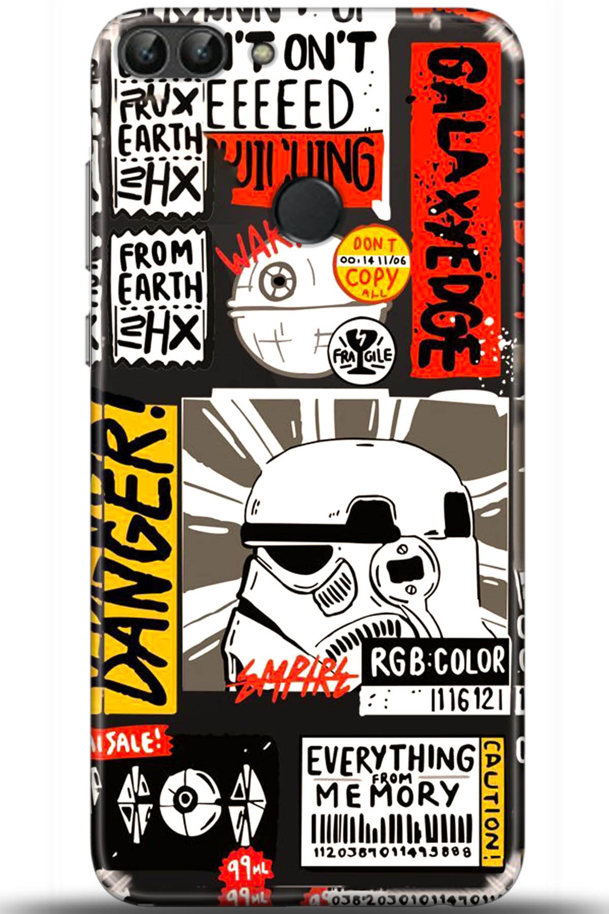 Huawei P Smart Uyumlu Kılıf HD Baskılı Kılıf - Followed Institution 5555