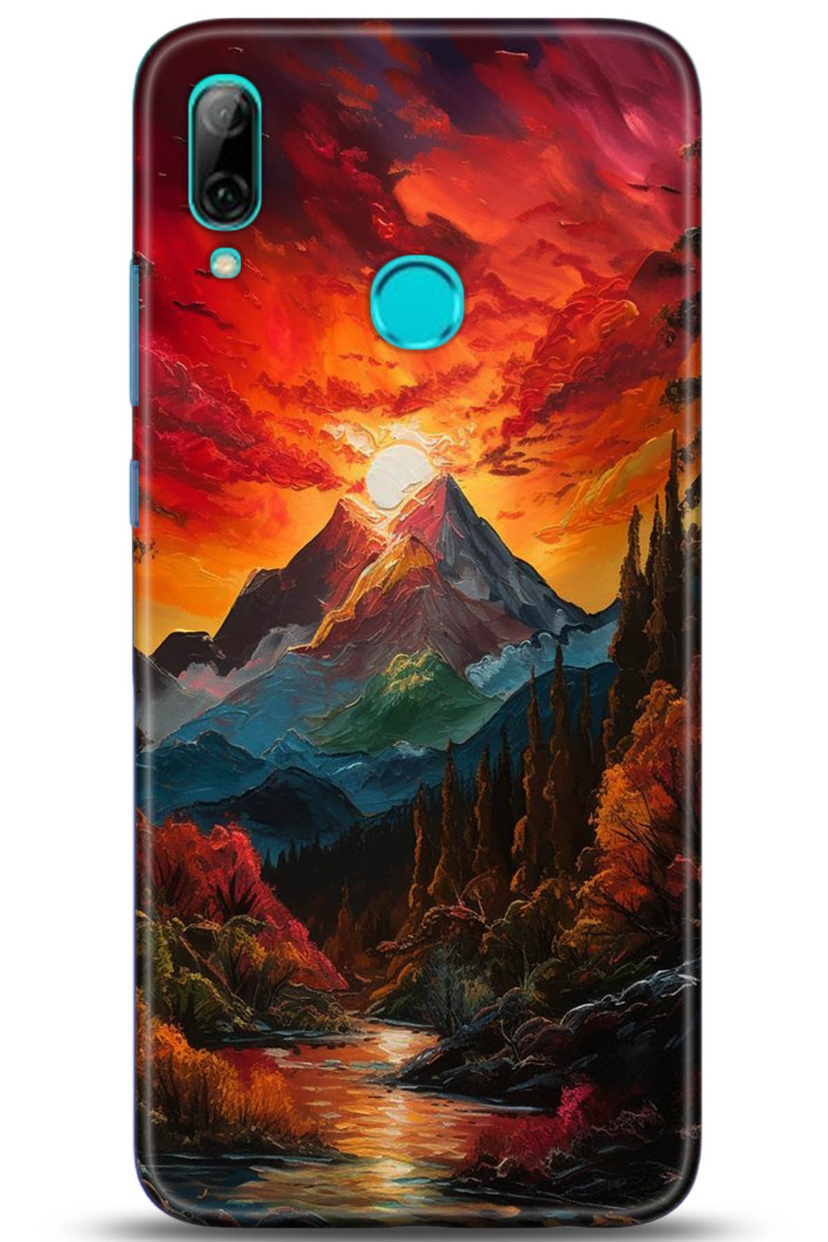 Huawei P Smart 2019 Uyumlu Kılıf HD Baskılı Kılıf - Followed Institution 5224