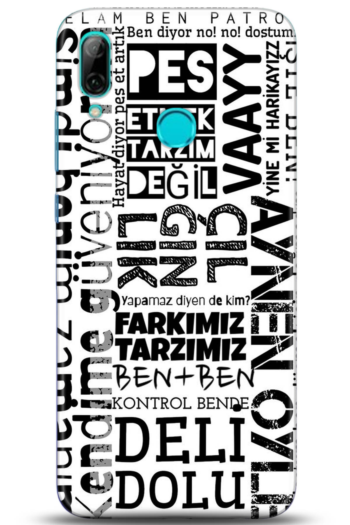 Huawei P Smart 2019 Uyumlu Kılıf HD Baskılı Kılıf - Followed Institution 5281