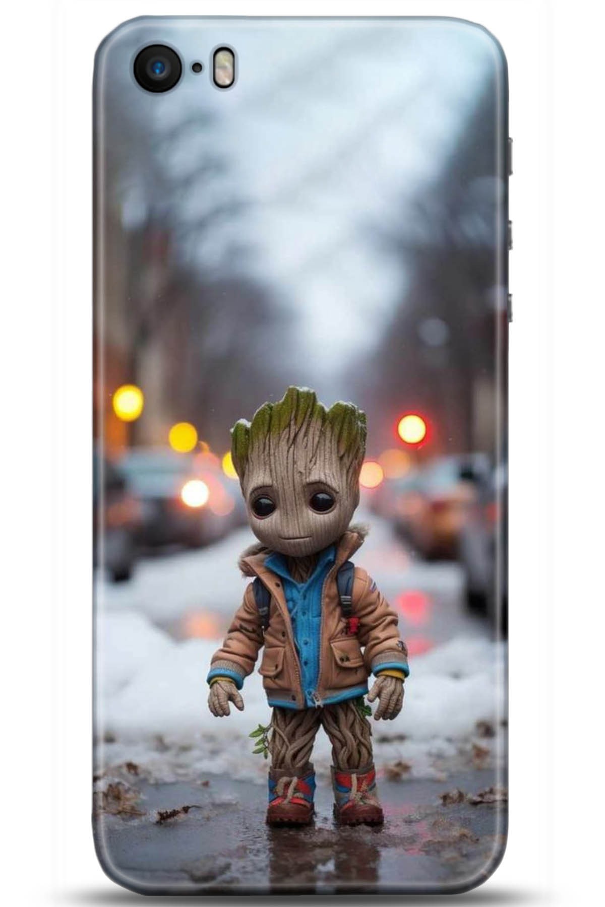 Apple iPhone 5S Uyumlu Kılıf HD Baskılı Kılıf - Followed Institution 5014