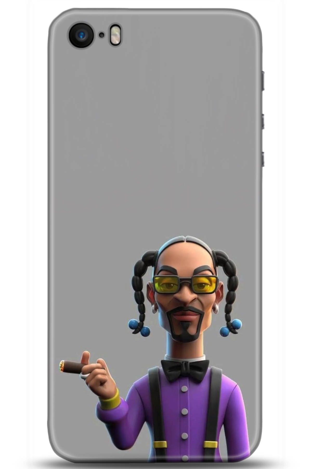 Apple iPhone 5S Uyumlu Kılıf HD Baskılı Kılıf - Followed Institution 5025